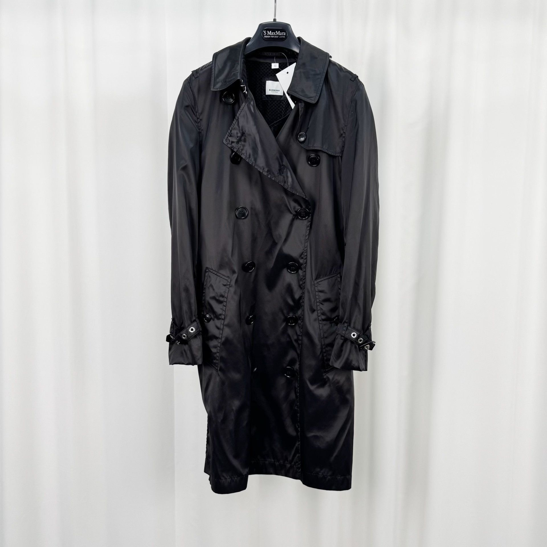 Burberry Burberry Nylon Double-Breasted Trench Coat Size XS / US 0-2 / IT 36-38 - 1 Thumbnail