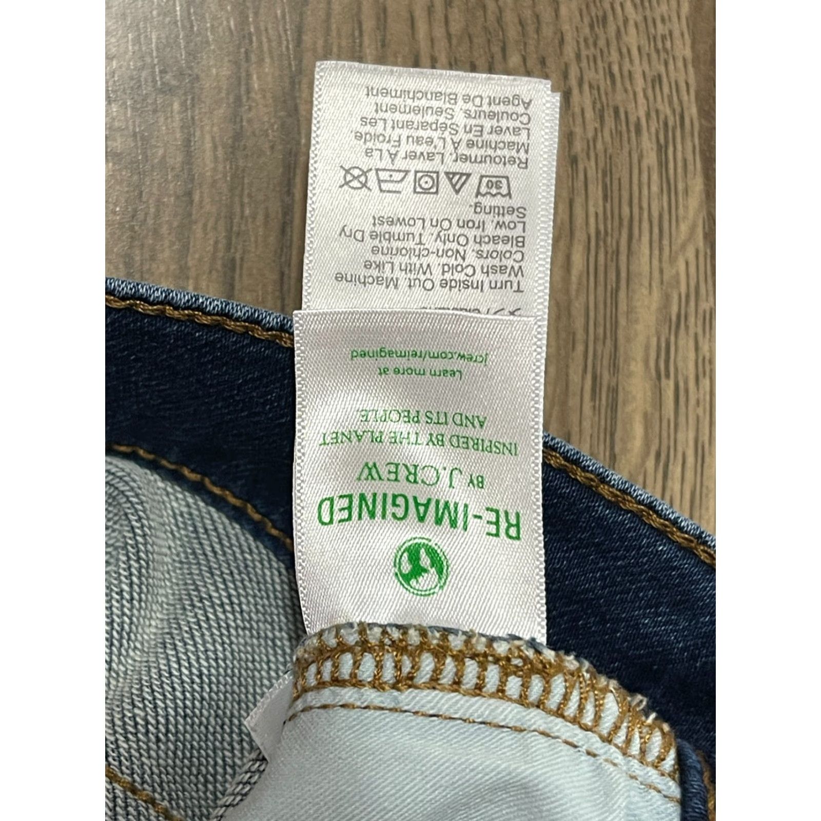 J.Crew J.CREW Jeans Women's 27 Blue Denim 9" High Rise Skinny Pockets Jeans Size 27 Regular Womens 27" Inseam 27 in Pockets Vintage No Size 27" / US 4 / IT 40 - 6 Thumbnail