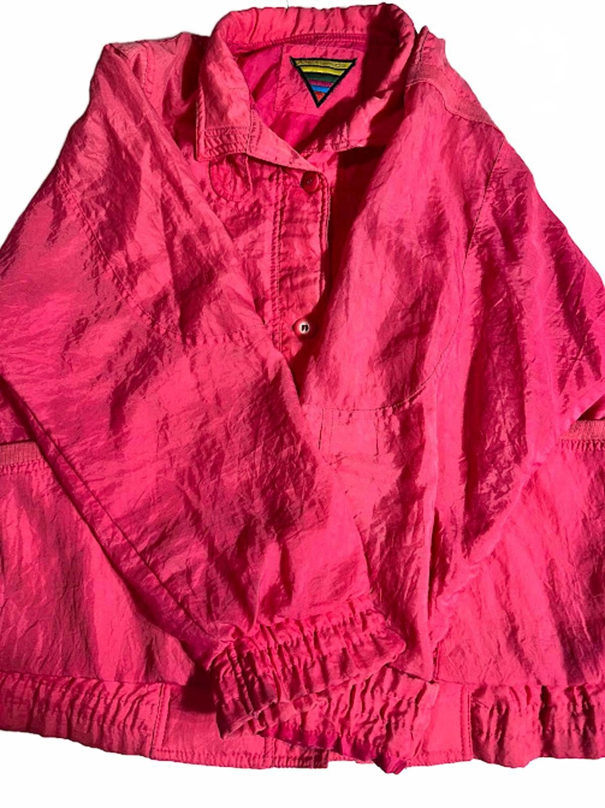 Other Vintage Crosswinds Pink Windbreaker Retro Logo Jacket L Size L / US 10 / IT 46 - 2 Thumbnail