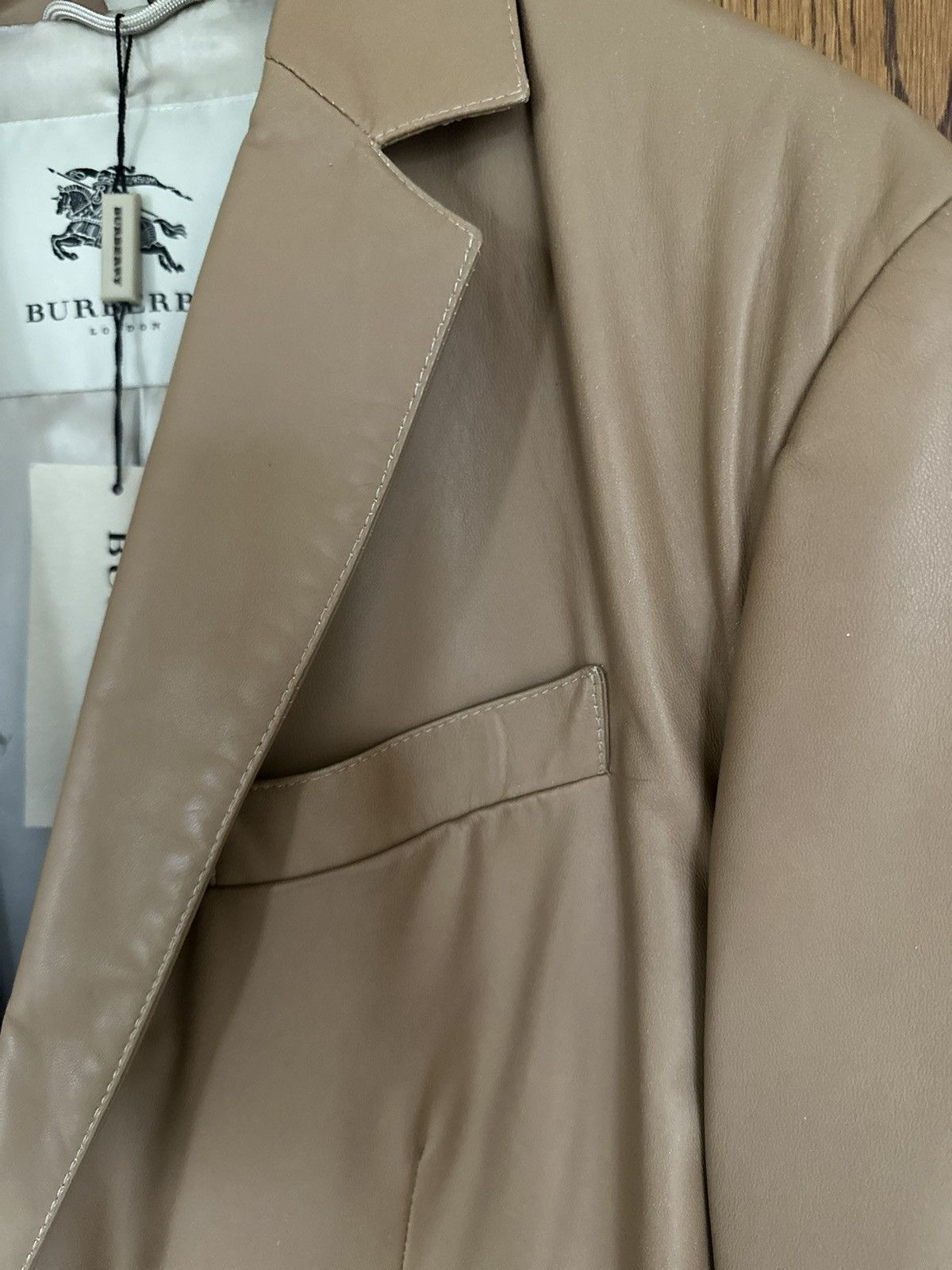 Burberry Burberry leather jacket blazer sample C Bailey Size US M / EU 48-50 / 2 - 6 Thumbnail