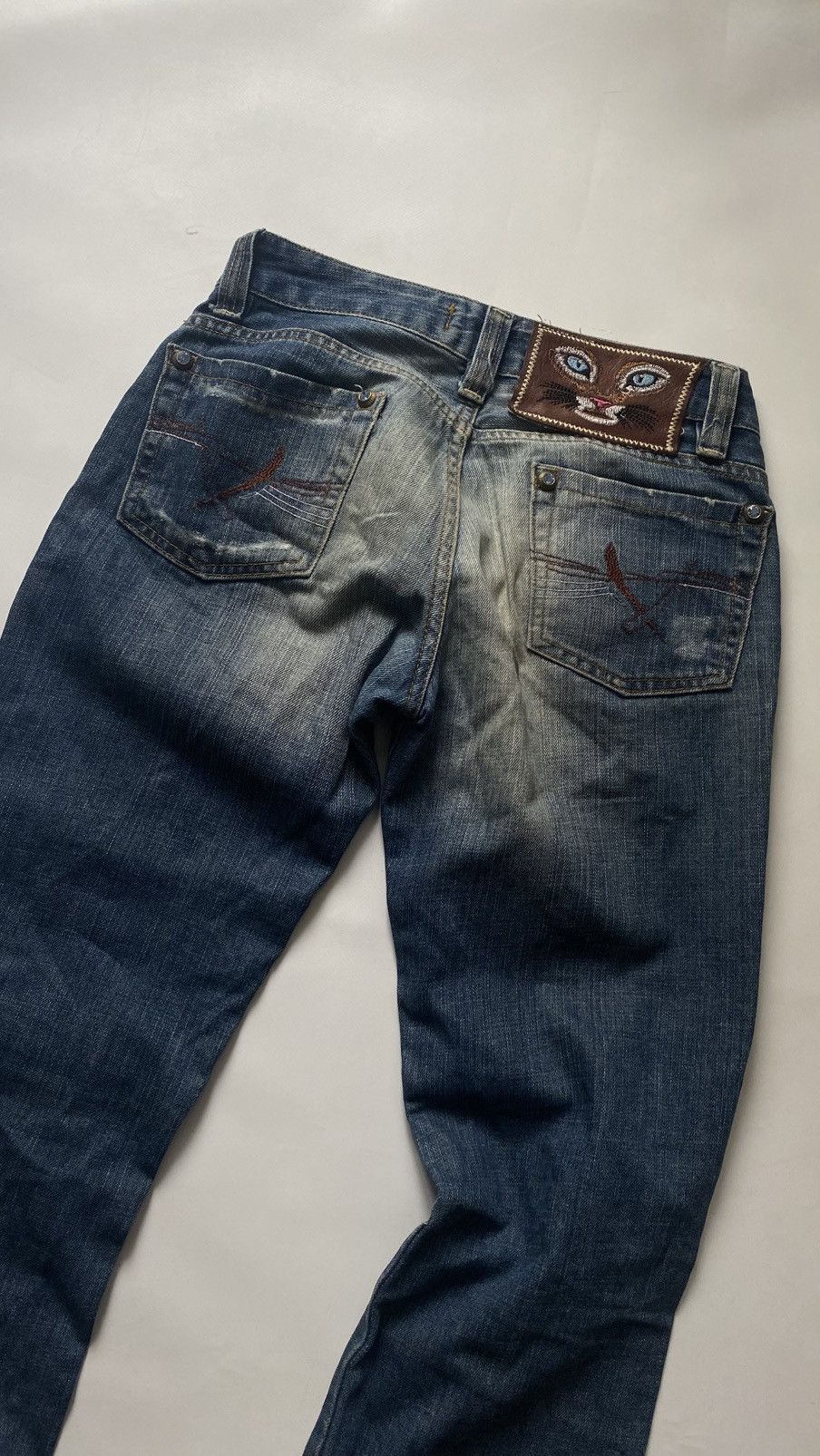 Dsquared2 Vintage Dsquared2 Y2k Flared bootcut Denim Jeans Embroidery Size 29" - 8 Thumbnail