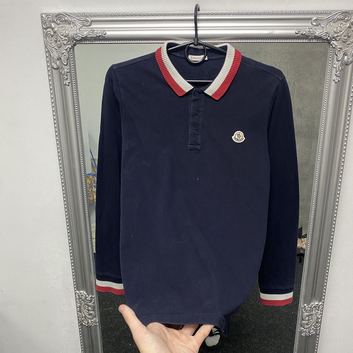 Moncler Moncler long sleeve polo Size US XS / EU 42 / 0 - 3 Thumbnail