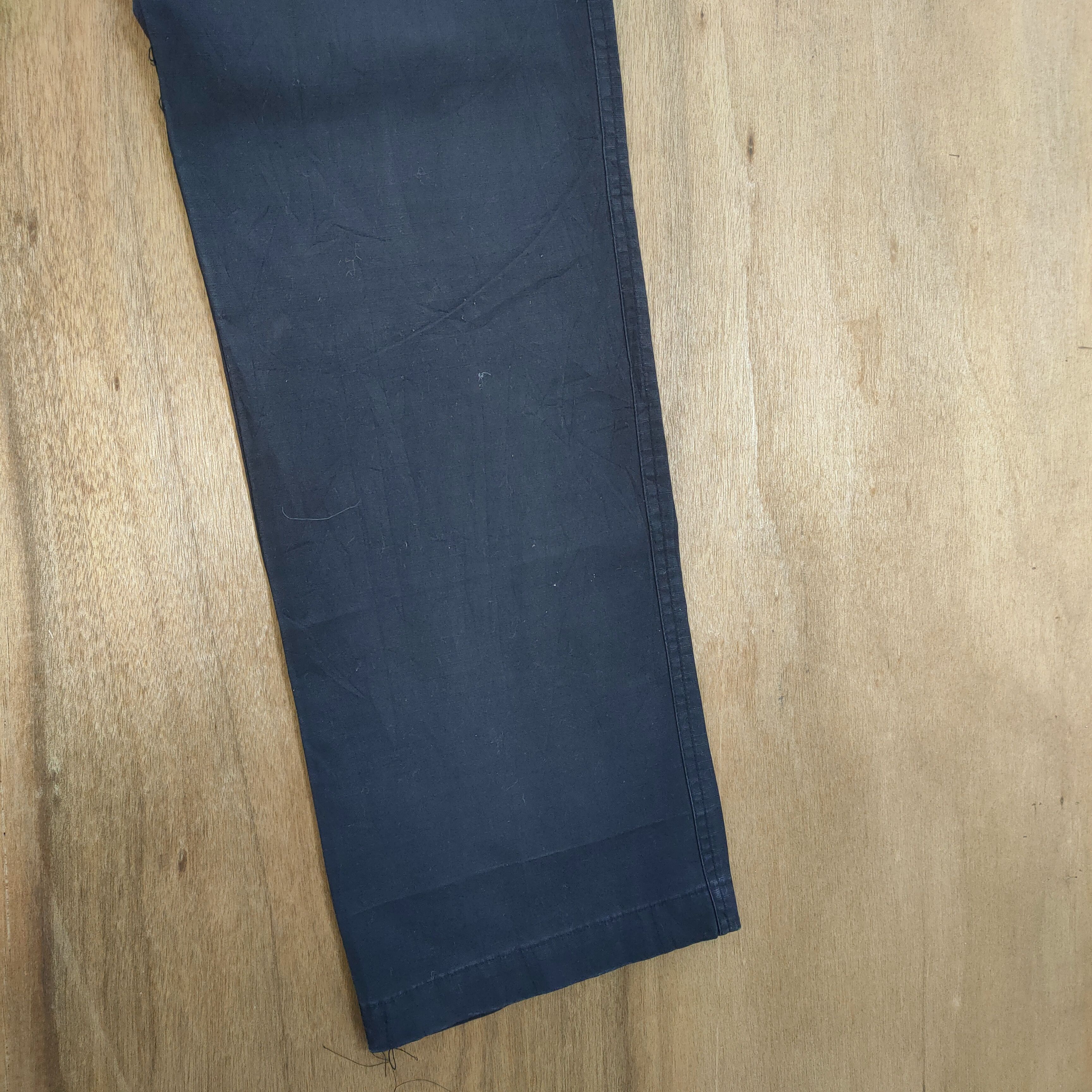 Japanese Brand BARSAS RIPTOP BLACK CARGO PANTS Size US 30 / EU 46 - 8 Thumbnail