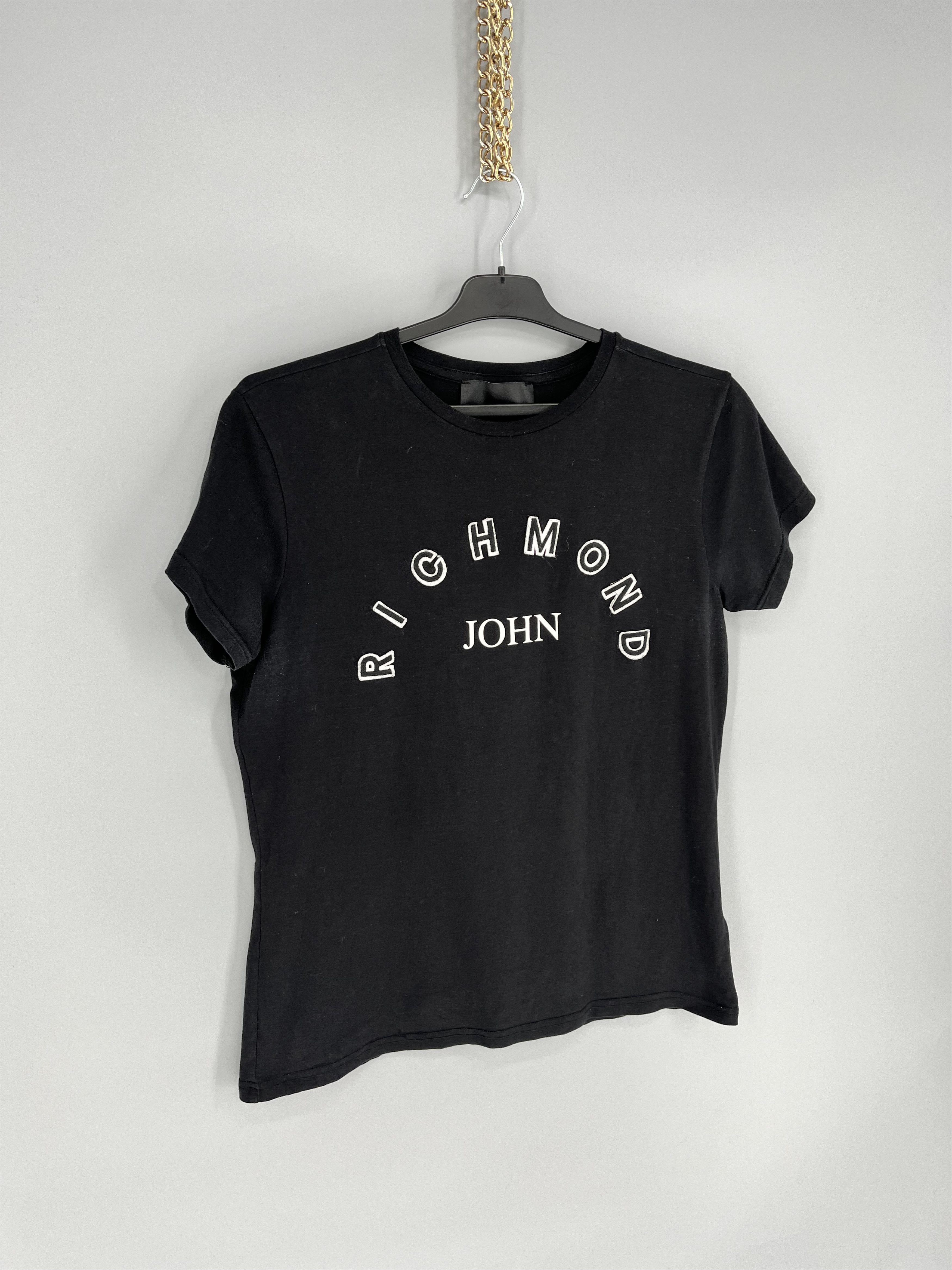 John Richmond Vintage John Richmond Puff Logo Hype T-Shirt Size M / US 6-8 / IT 42-44 - 2 Thumbnail