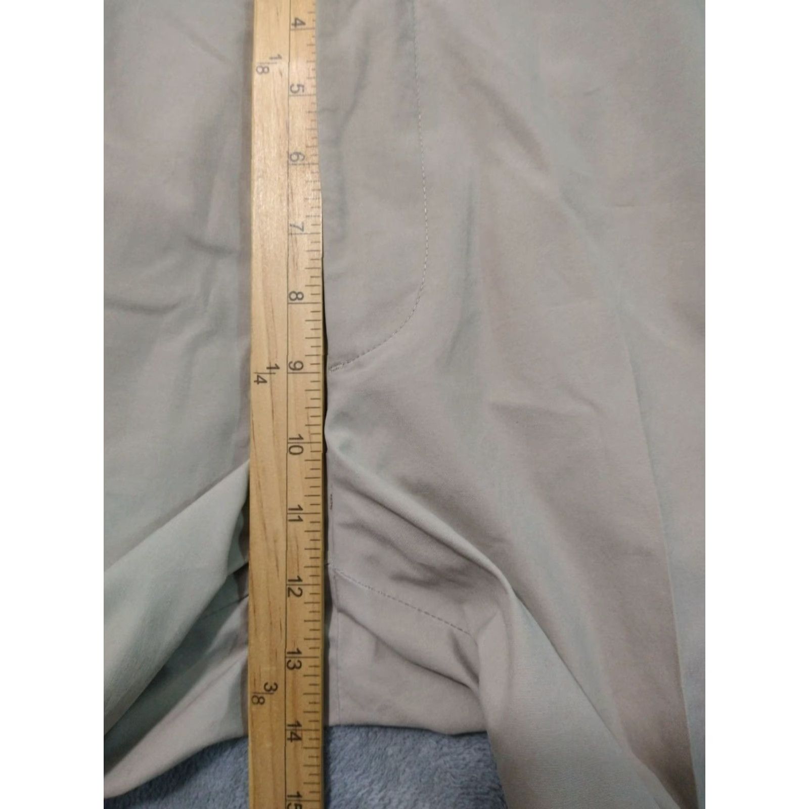 Brooks Brothers Brooks Brothers Pants Mens 35x30 Beige Chino Flat Front Cotton Straight Leg 346 Solid Size US 35 - 4 Thumbnail