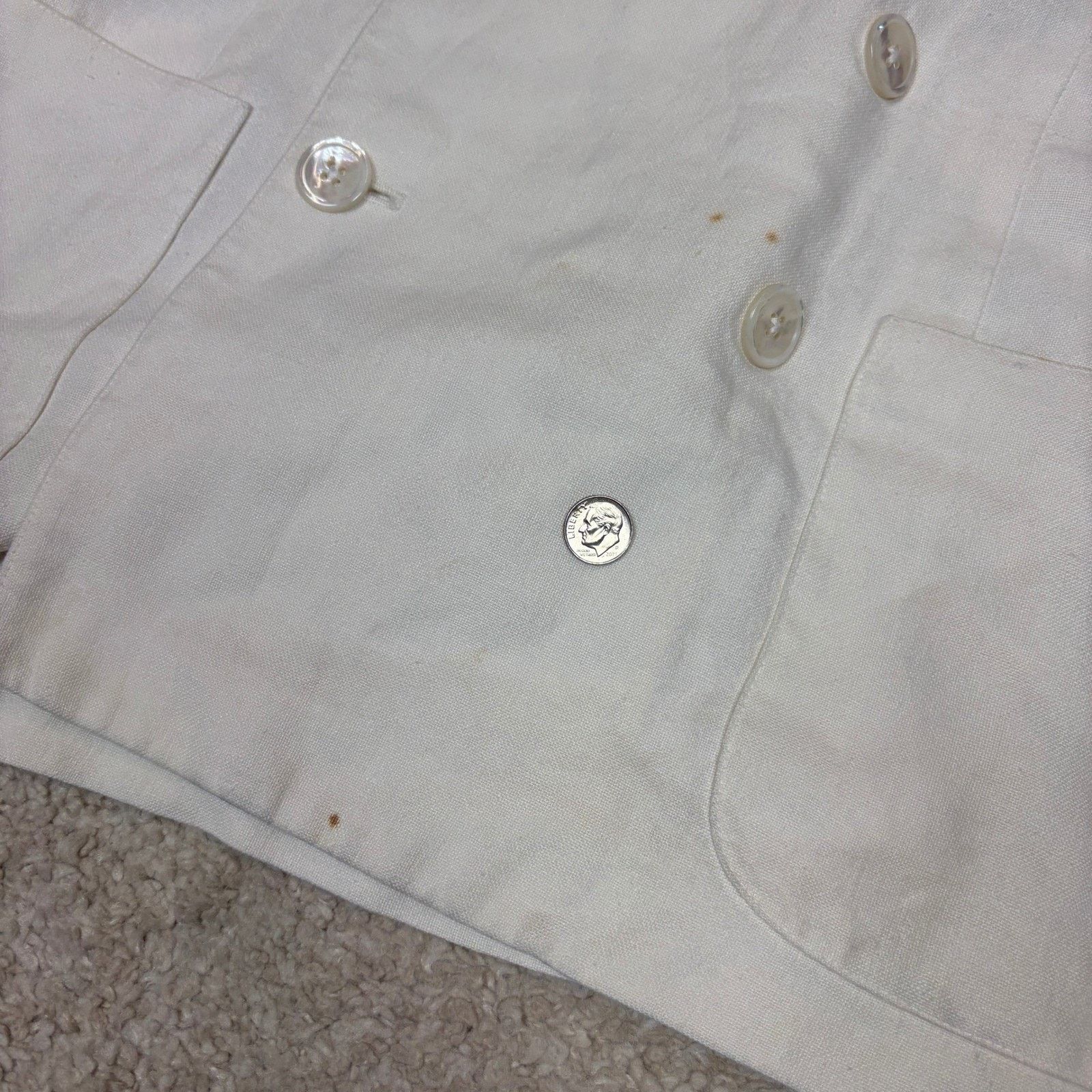 Ralph Lauren Ralph Lauren Purple Label Women's Hemp Blazer Size 10 Size L / US 10 / IT 46 - 10 Thumbnail