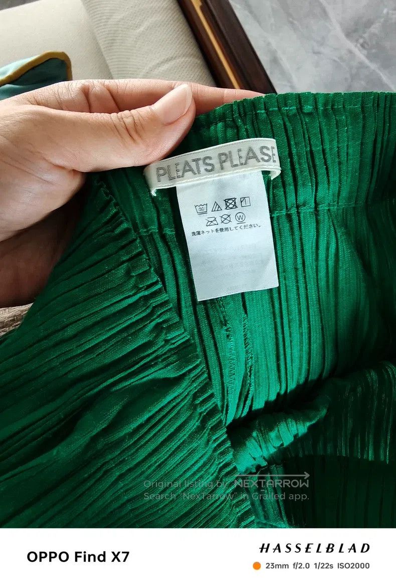 Issey Miyake Issey Miyake Pleated Casual Wide-leg Pants Size 25" / US 0 / IT 36 - 2 Thumbnail