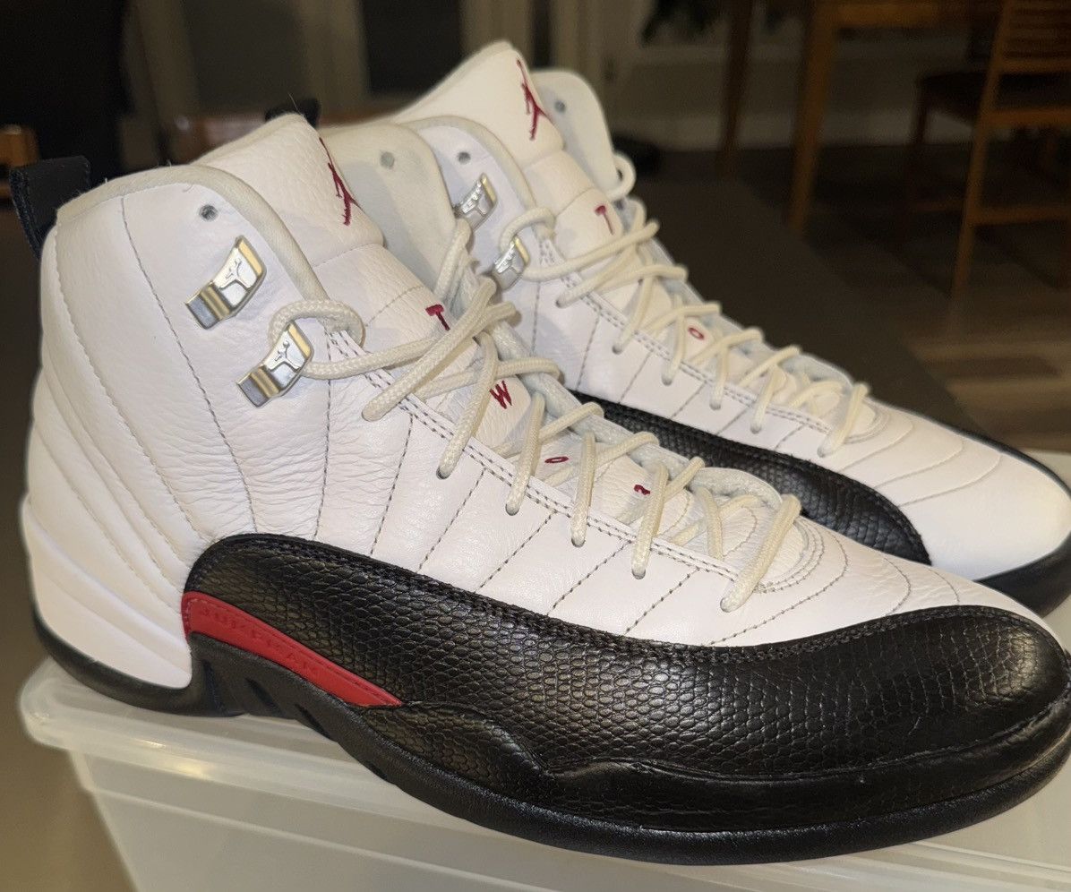 Jordan Brand Nike air jordan Retro 12 Taxi Flip mens size 11 sneakers Size US 11 / EU 44 - 12 Thumbnail