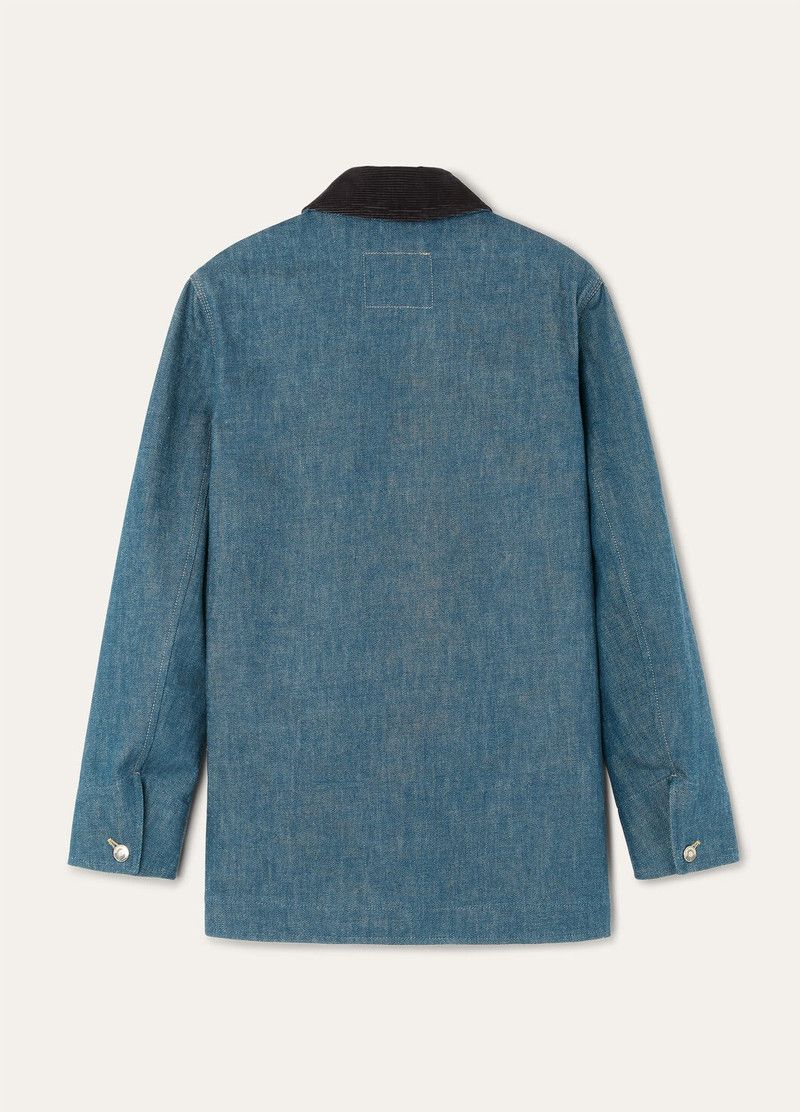 Loro Piana o1srvl11e0526 FAP2843 Dean Field Jacket in Blue Size M / US 6-8 / IT 42-44 - 6 Thumbnail