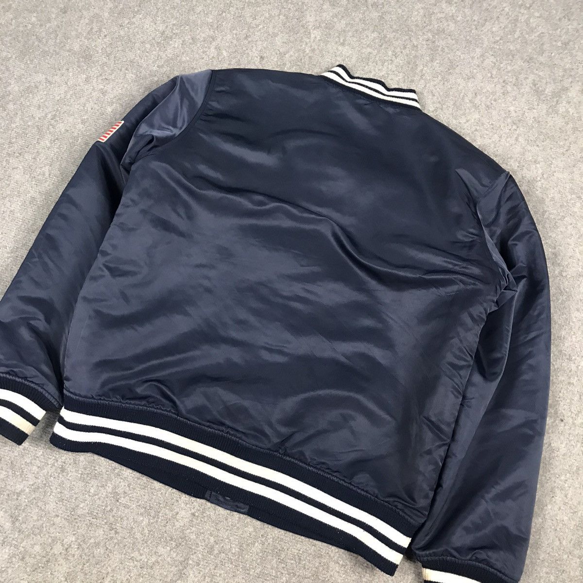 Champion CHAMPION SNAP BUTTON VARSITY STYLE JACKET Size US M / EU 48-50 / 2 - 7 Thumbnail