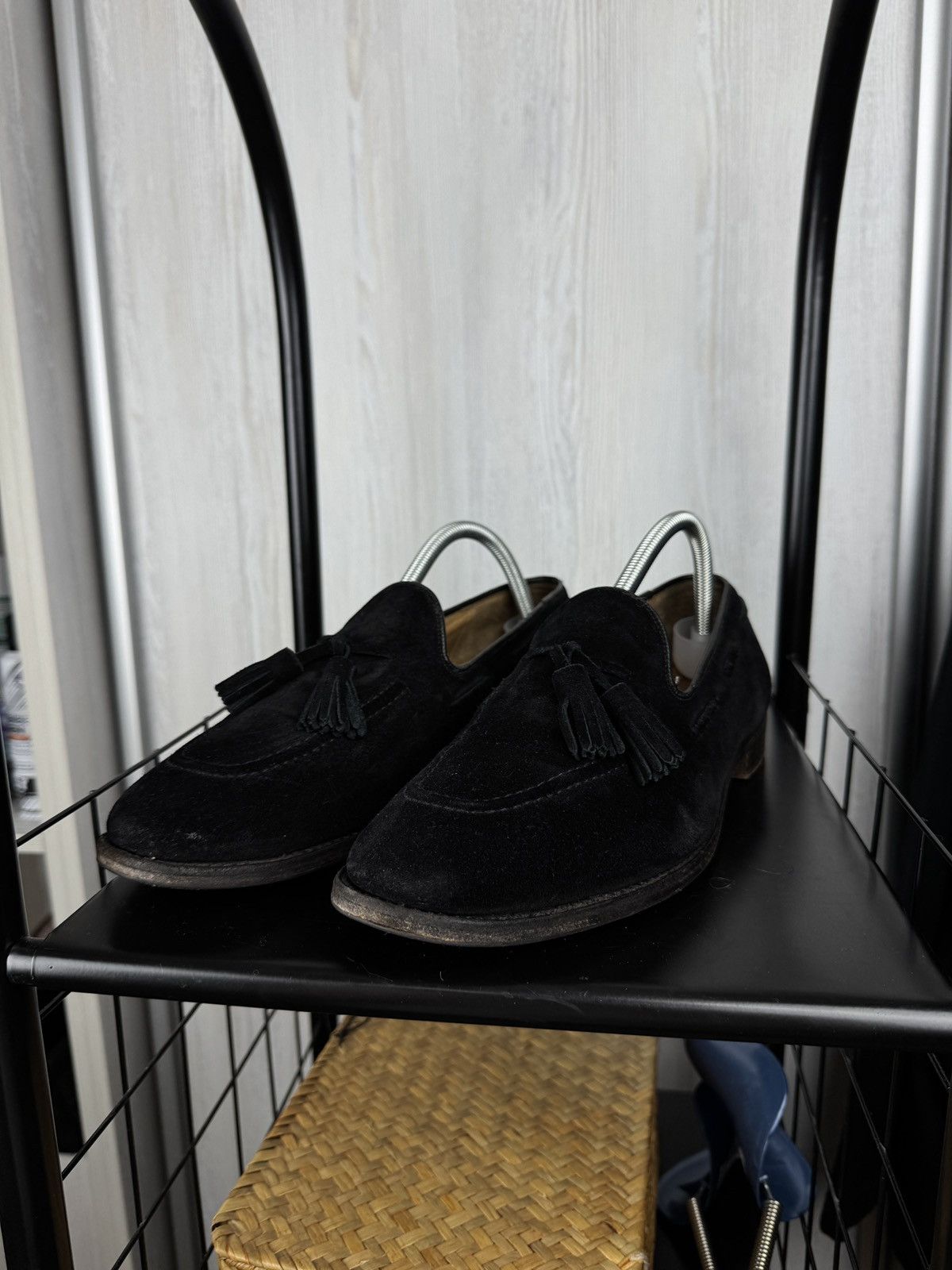 Church's Church’s black suede westcote loafers size 90 F UK9 US10 Size US 10 / EU 43 - 6 Thumbnail