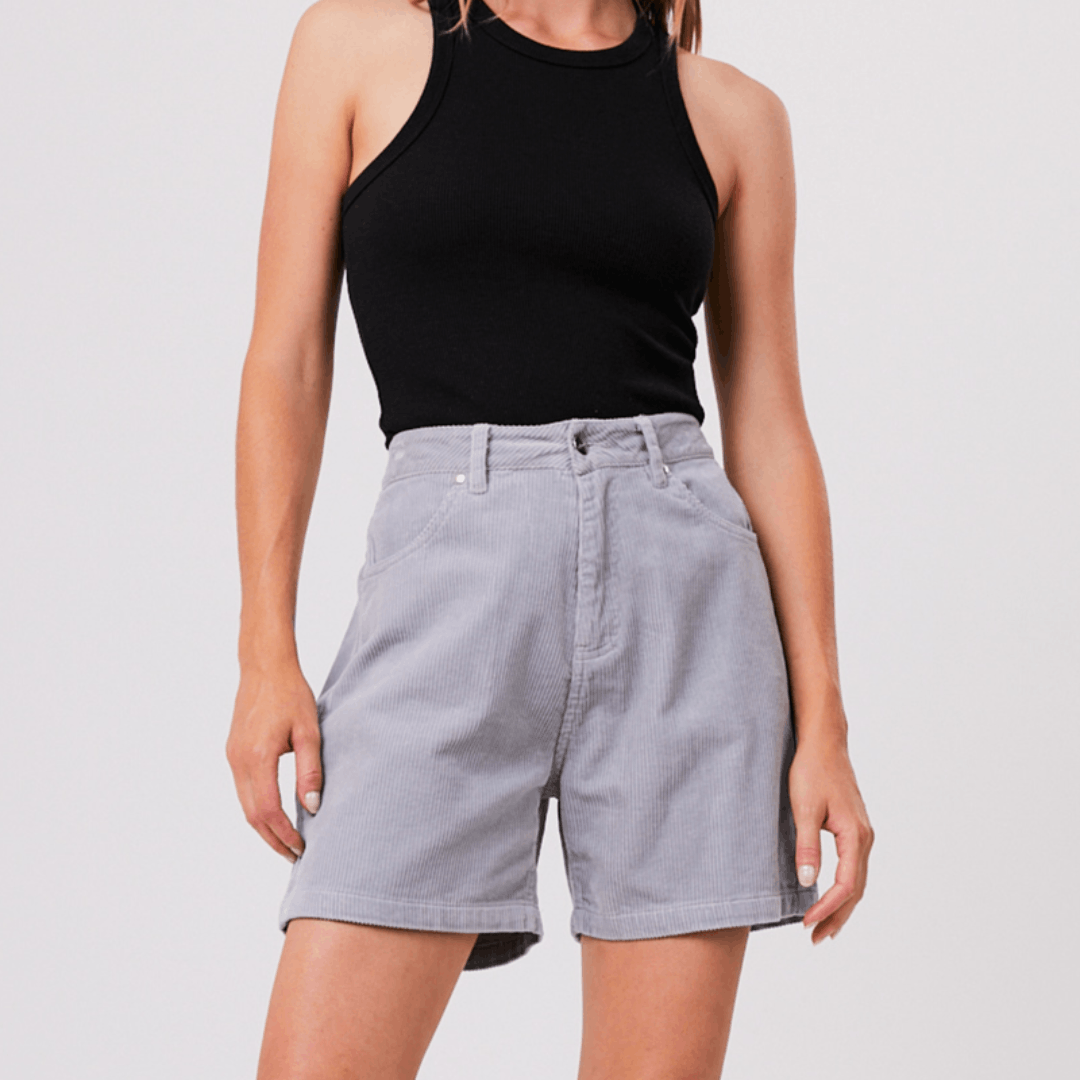 Afends Sample NWT Afends - Shelby - Organic Corduroy Shorts Size 26" / US 2 / IT 38 - 9 Thumbnail