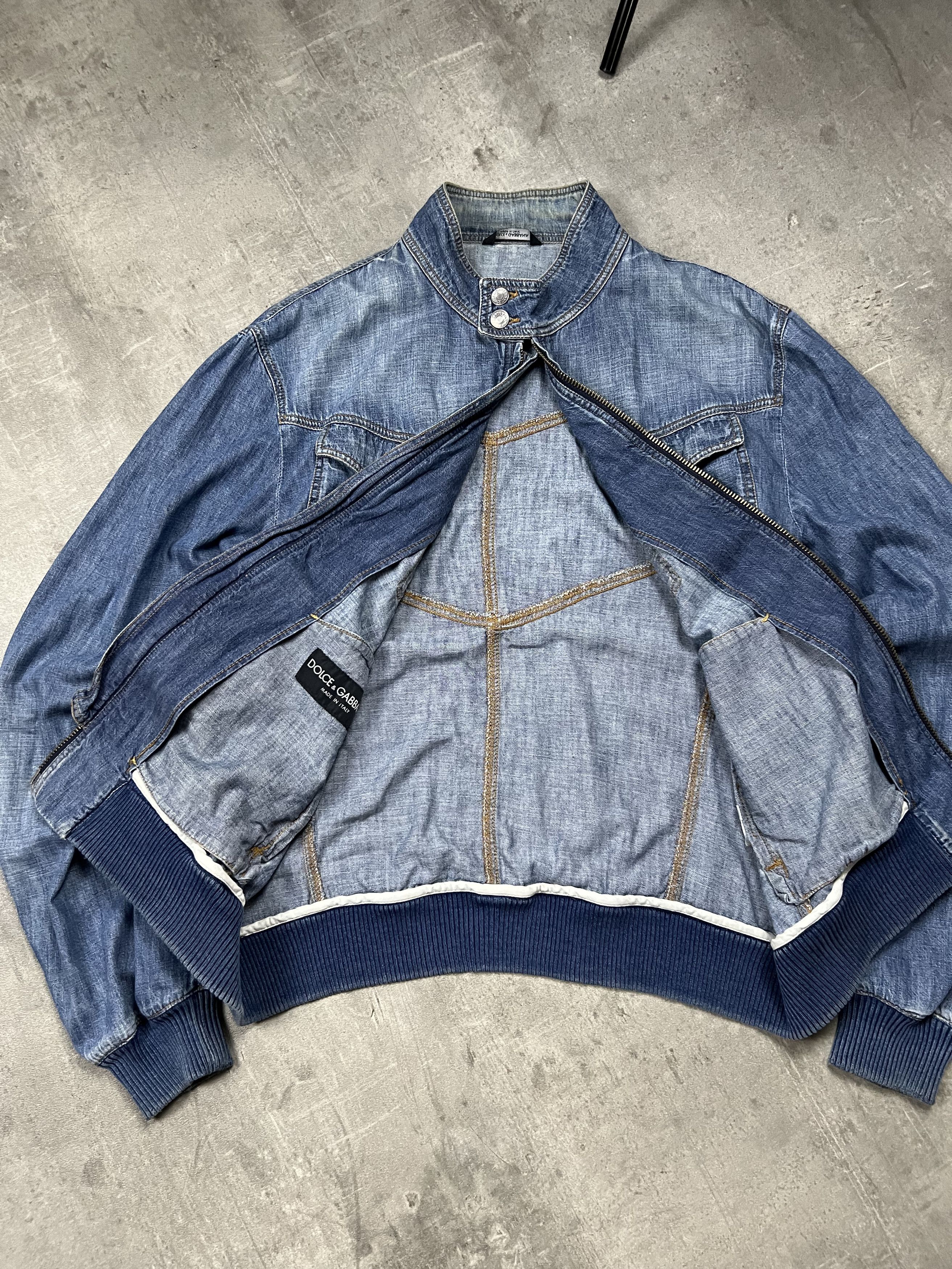 Dolce & Gabbana Dolce Gabbana denim jacket size 54 L Size US L / EU 52-54 / 3 - 6 Thumbnail