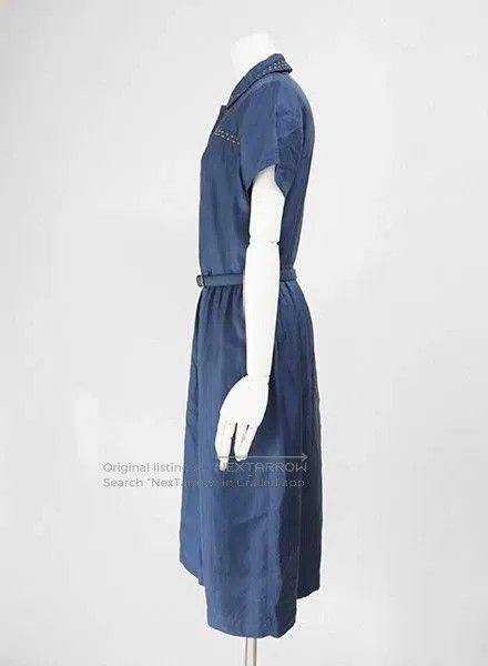 Comme des Garcons Comme des Garcons Denim Dress Size XS / US 0-2 / IT 36-38 - 4 Thumbnail