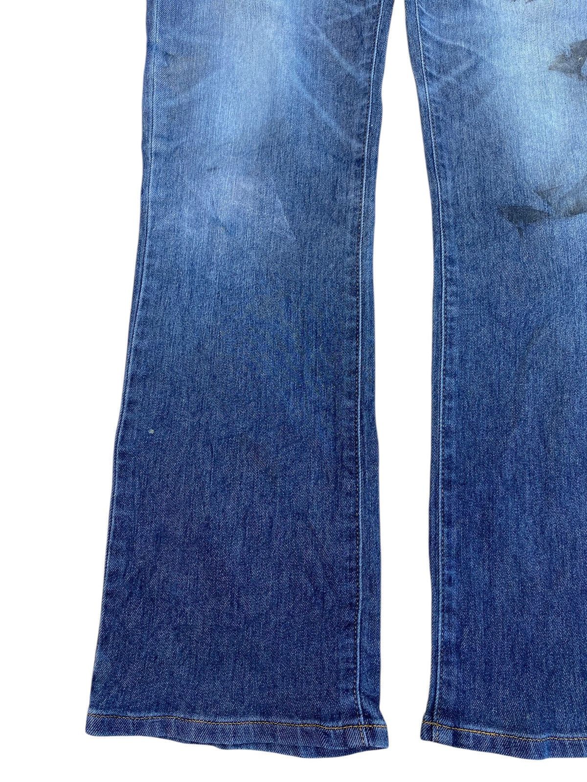 Edwin Edwin Faded Wash Whiskers Style Bootcut Soft Jeans Size US 34 / EU 50 - 5 Thumbnail
