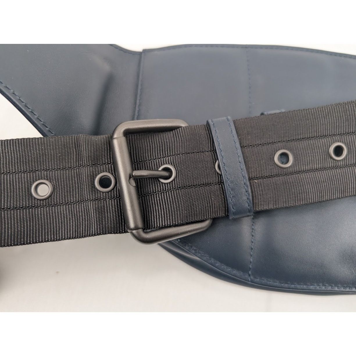 Bottega Veneta o1rshd1 / Intrecciato Ribbon Belt Bag in Dark Blue Size ONE SIZE - 18 Thumbnail