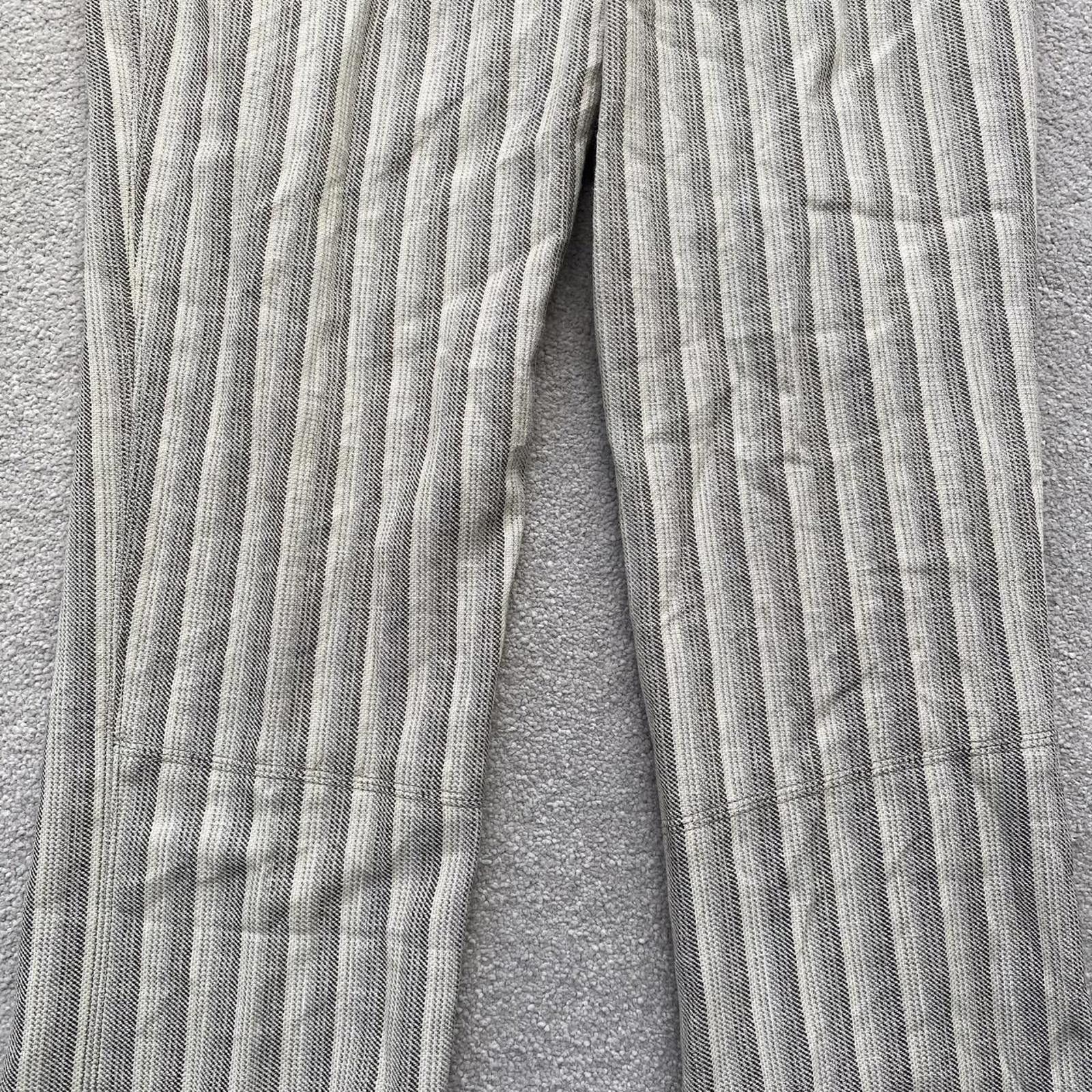 Acne Studios Acne Studios Womens Striped Wool Flared Trousers Size 25" / US 0 / IT 36 - 5 Thumbnail