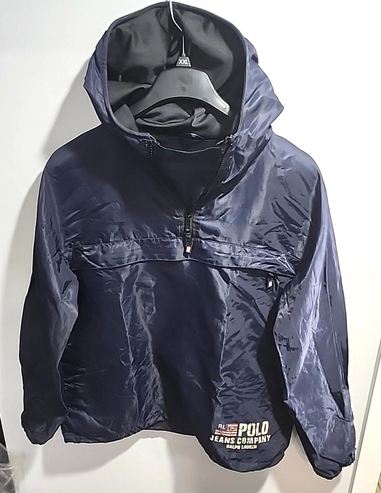 Polo Ralph Lauren Vintage RL Ralph Lauren Polo Jeans Blue Windbreaker Medium Size US M / EU 48-50 / 2 - 1 Thumbnail