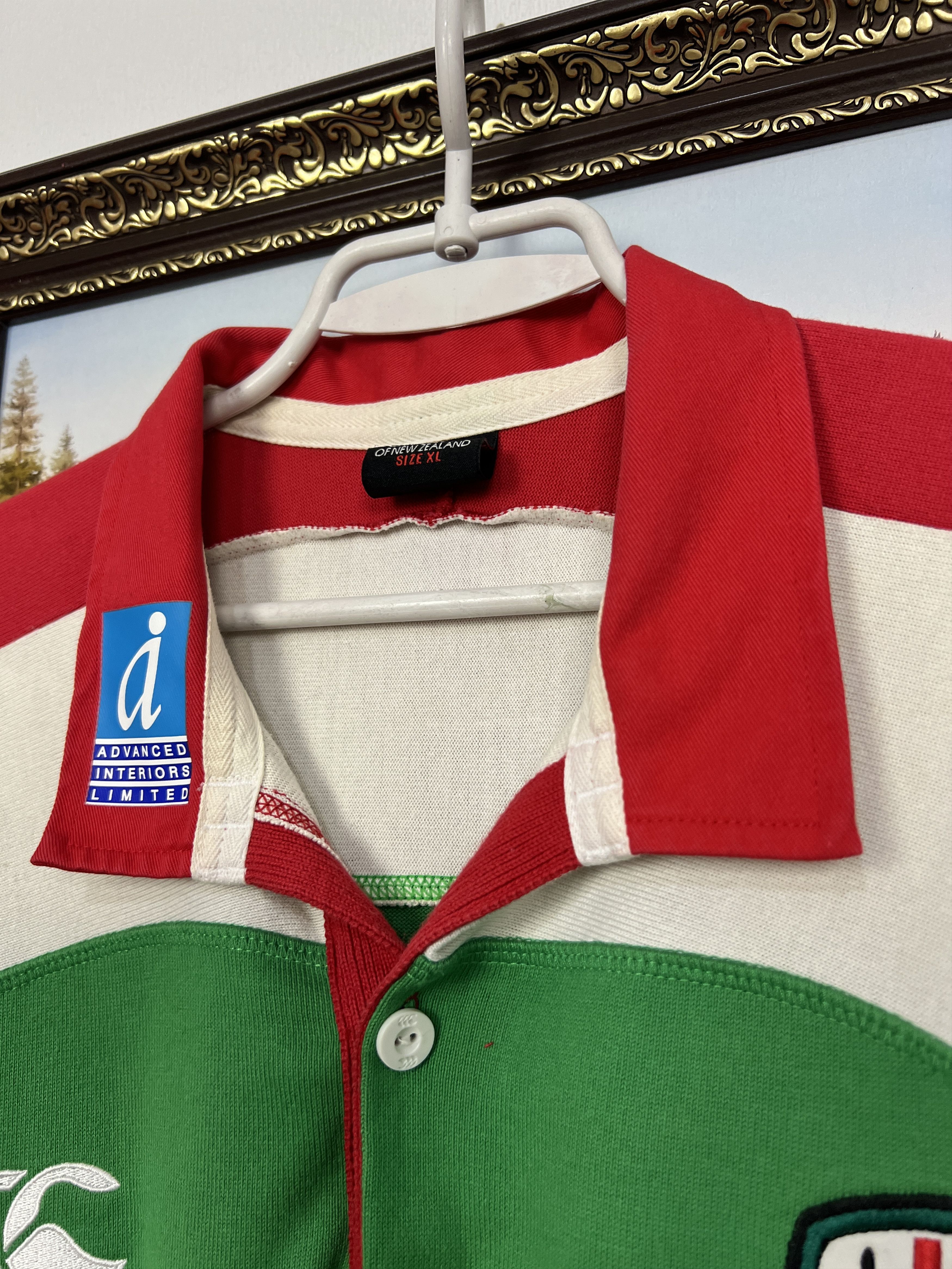 Vintage Canterbury London Irish Rugby Jersey Trikot Player Issue Size US XL / EU 56 / 4 - 7 Thumbnail