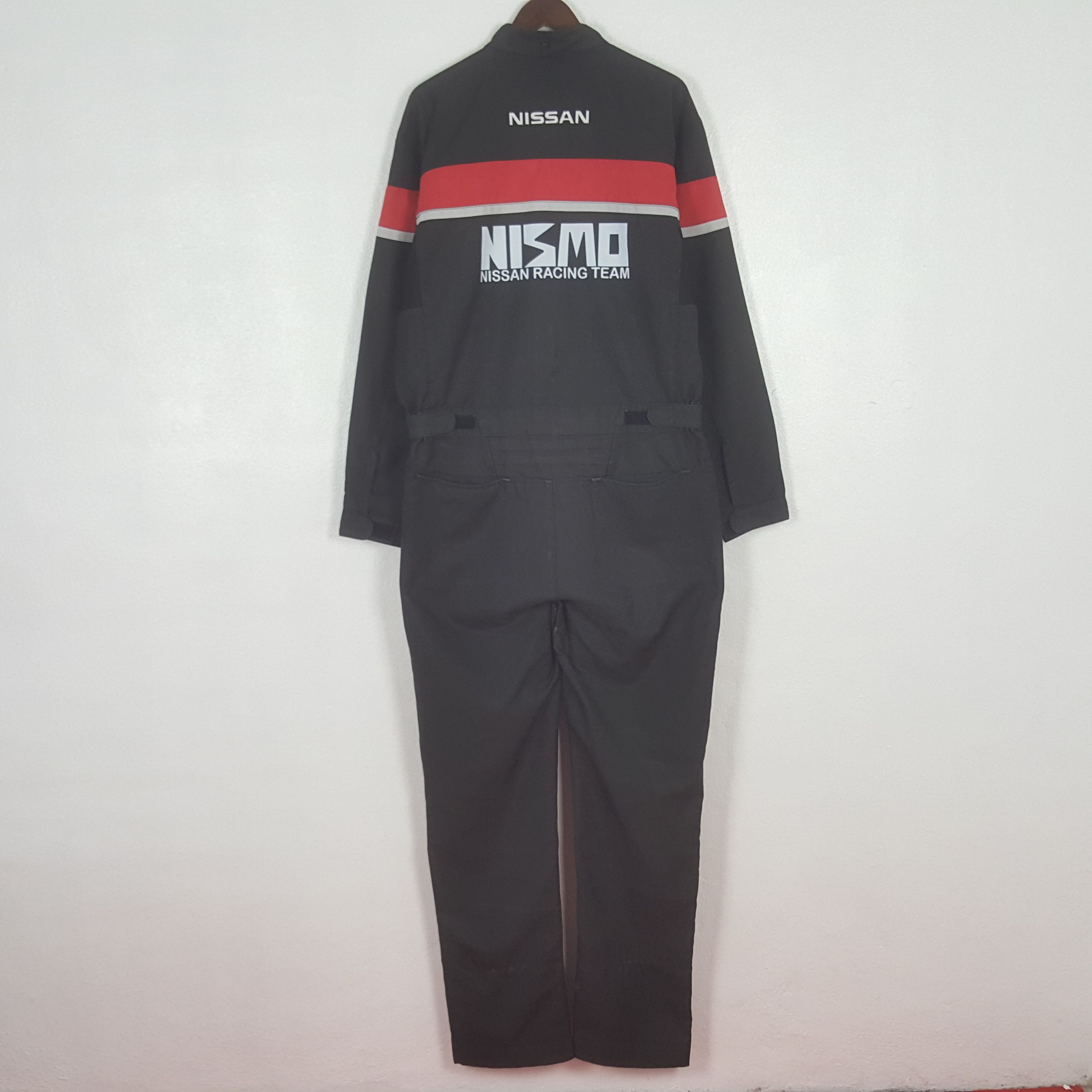 Nissan Vintage Nissan Racing Team Custom Worker Coverall Jacket Size US M / EU 48-50 / 2 - 1 Thumbnail