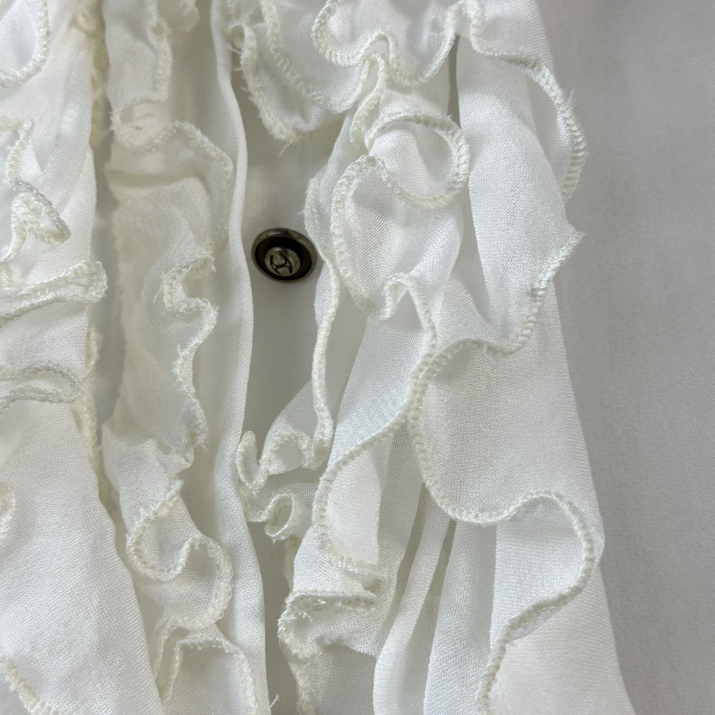 Just Cavalli × Vintage Vintage Ruffled Cavalli Size M / US 6-8 / IT 42-44 - 2 Thumbnail