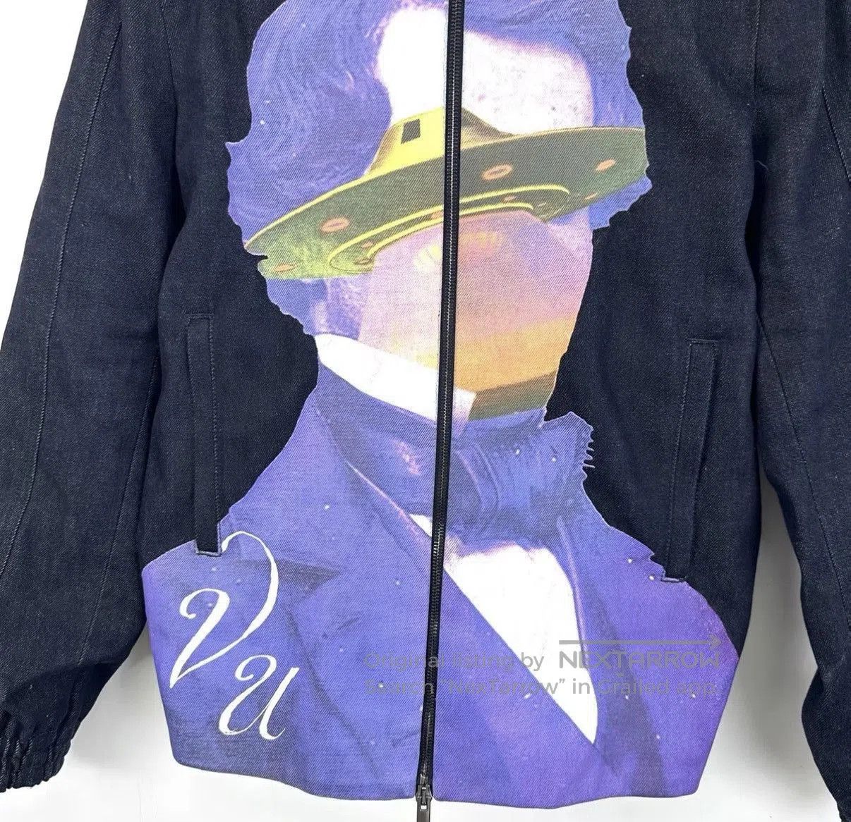 Valentino Black Graphic Print Zip. Size US S / EU 44-46 / 1 - 6 Thumbnail