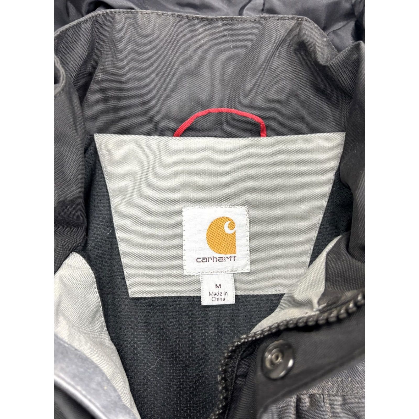 Carhartt Carhartt J162 Storm Defender Hooded Waterproof Jacket Mens Medium Black Size US M / EU 48-50 / 2 - 2 Thumbnail