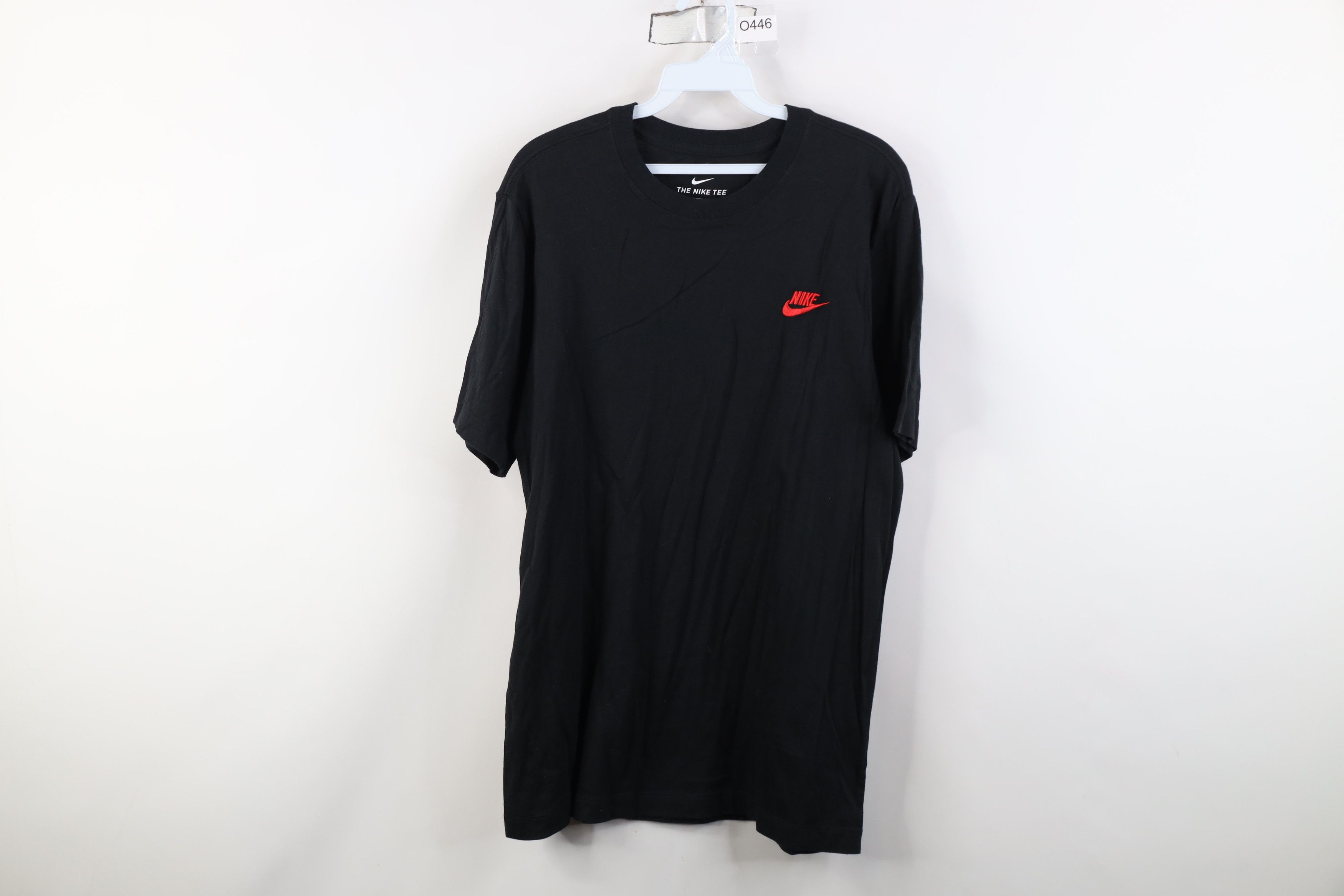 Nike Vintage Y2K Nike Spell Out Swoosh Short Sleeve T-Shirt Black Size US M / EU 48-50 / 2 - 1 Thumbnail
