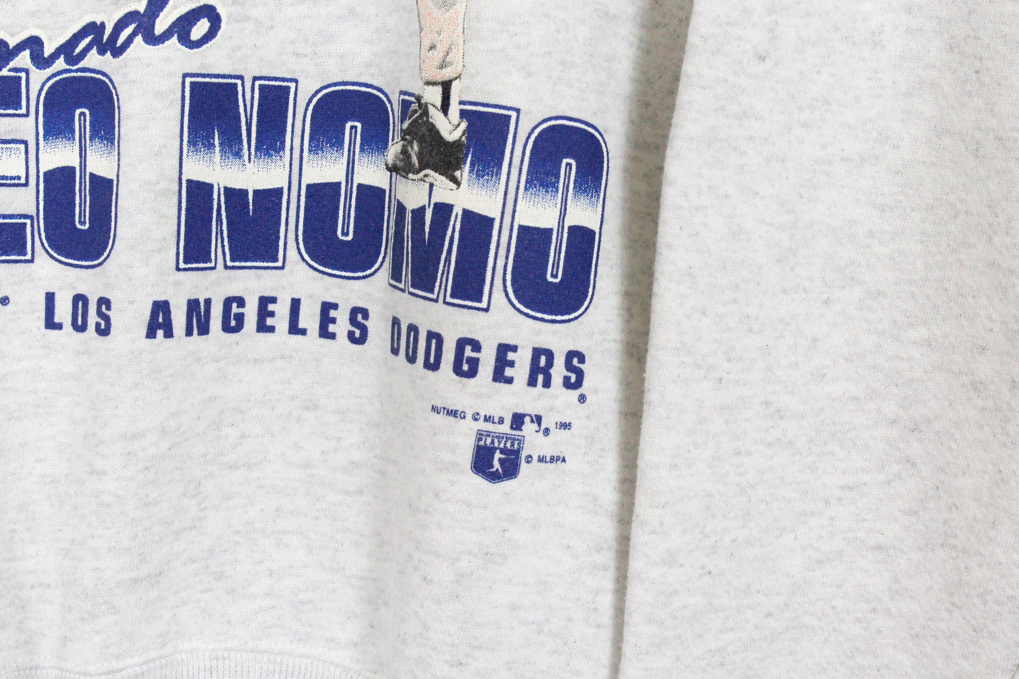 MLB × Nutmeg Vintage Los Angeles Dodgers Hideo Nomo Sweatshirt 90s Size US M / EU 48-50 / 2 - 4 Thumbnail