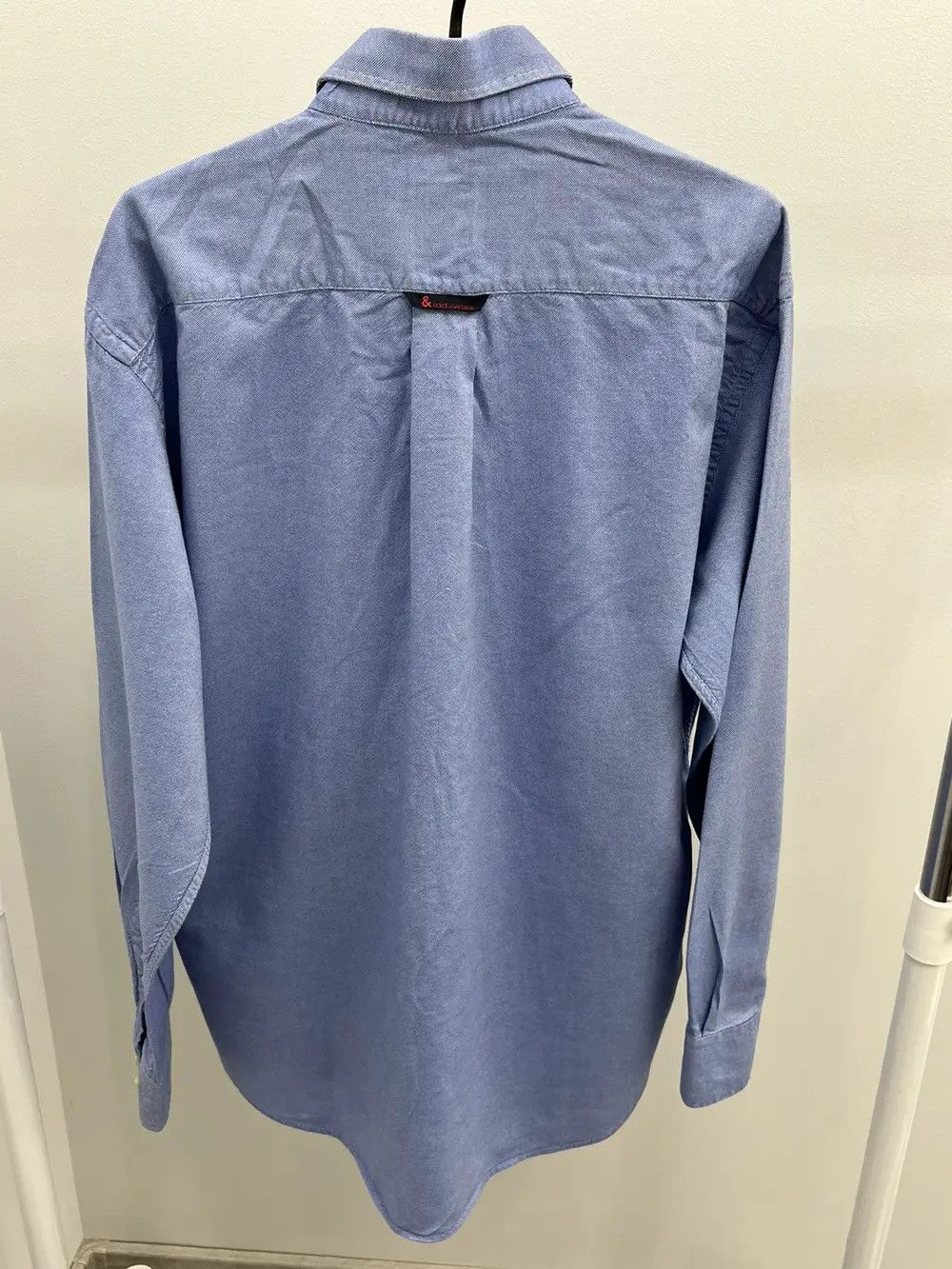 Dolce & Gabbana Dolce & Gabbana Cotton Oxford Shirt Size US L / EU 52-54 / 3 - 2 Thumbnail