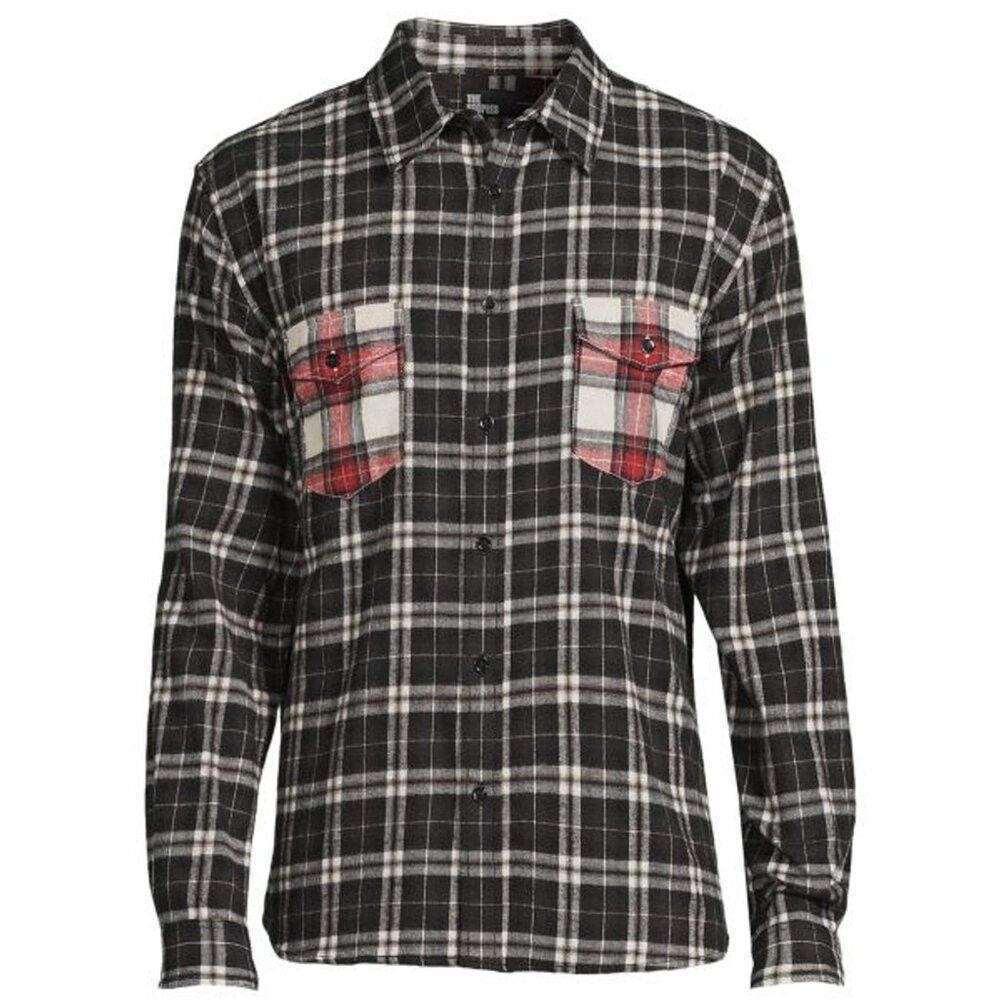 The Kooples NWT New $245 The Kooples Plaid Flap Pocket Cotton Shirt Siz Size US XXL / EU 58 / 5 - 3 Thumbnail