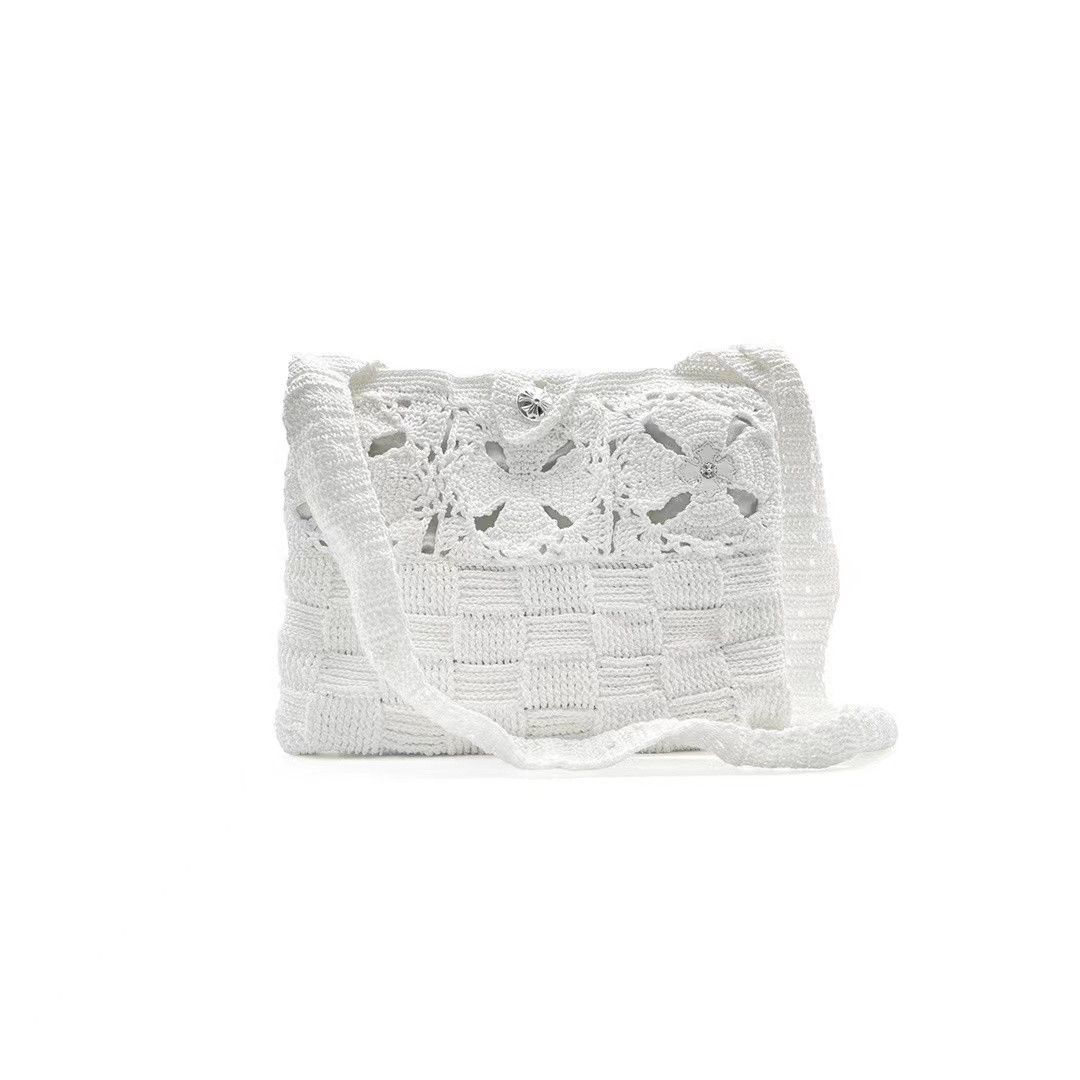 Chrome Hearts Chrome Hearts St Barth Cashmere Woven Satchel Size ONE SIZE - 1 Thumbnail