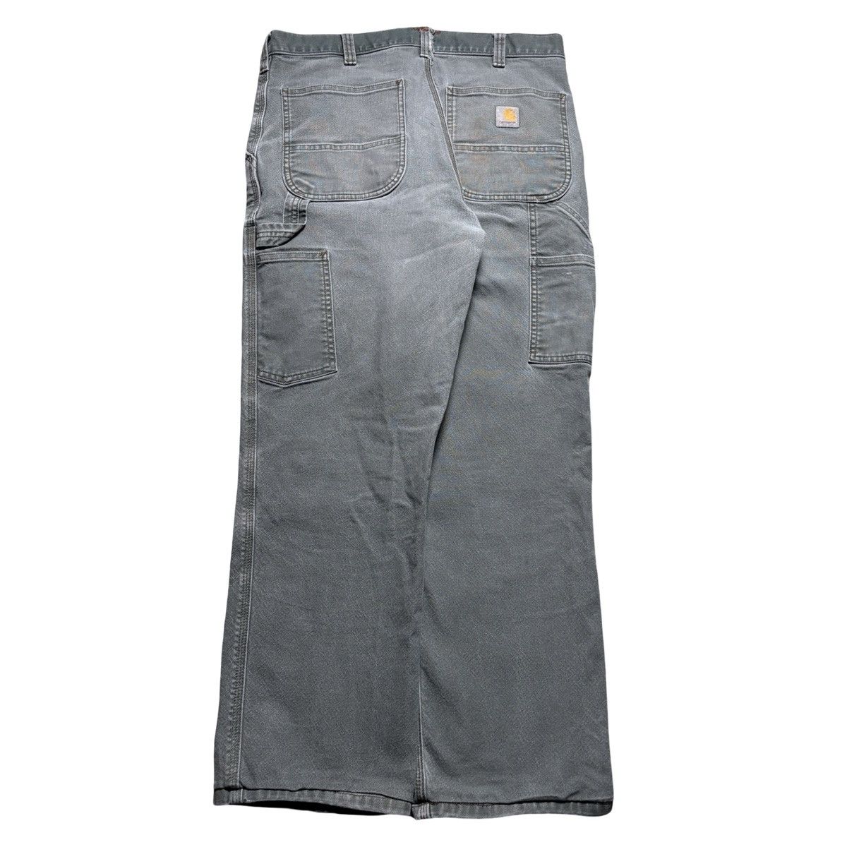 Carhartt Carhartt Carpenter Canvas Pants Olive Repaired Flaws 34X28 Size US 34 / EU 50 - 5 Thumbnail