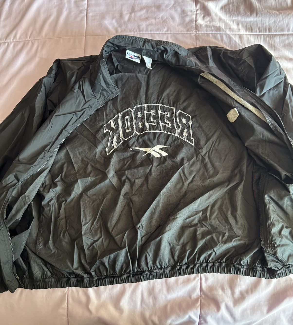 Reebok Vintage 80s 90s Reebok Track Jacket Nylon Size Large Size US L / EU 52-54 / 3 - 5 Thumbnail
