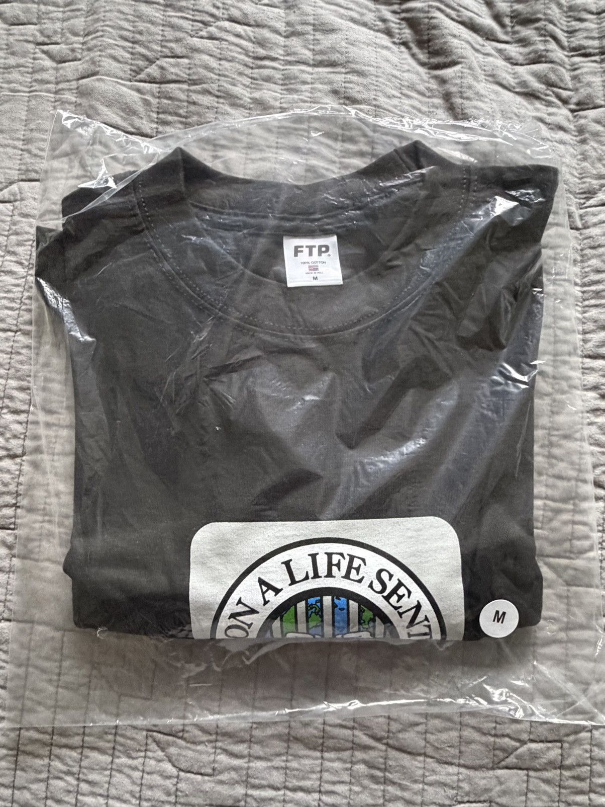 Fuck The Population FTP Life Sentence Tee Black (M) Size US M / EU 48-50 / 2 - 1 Thumbnail