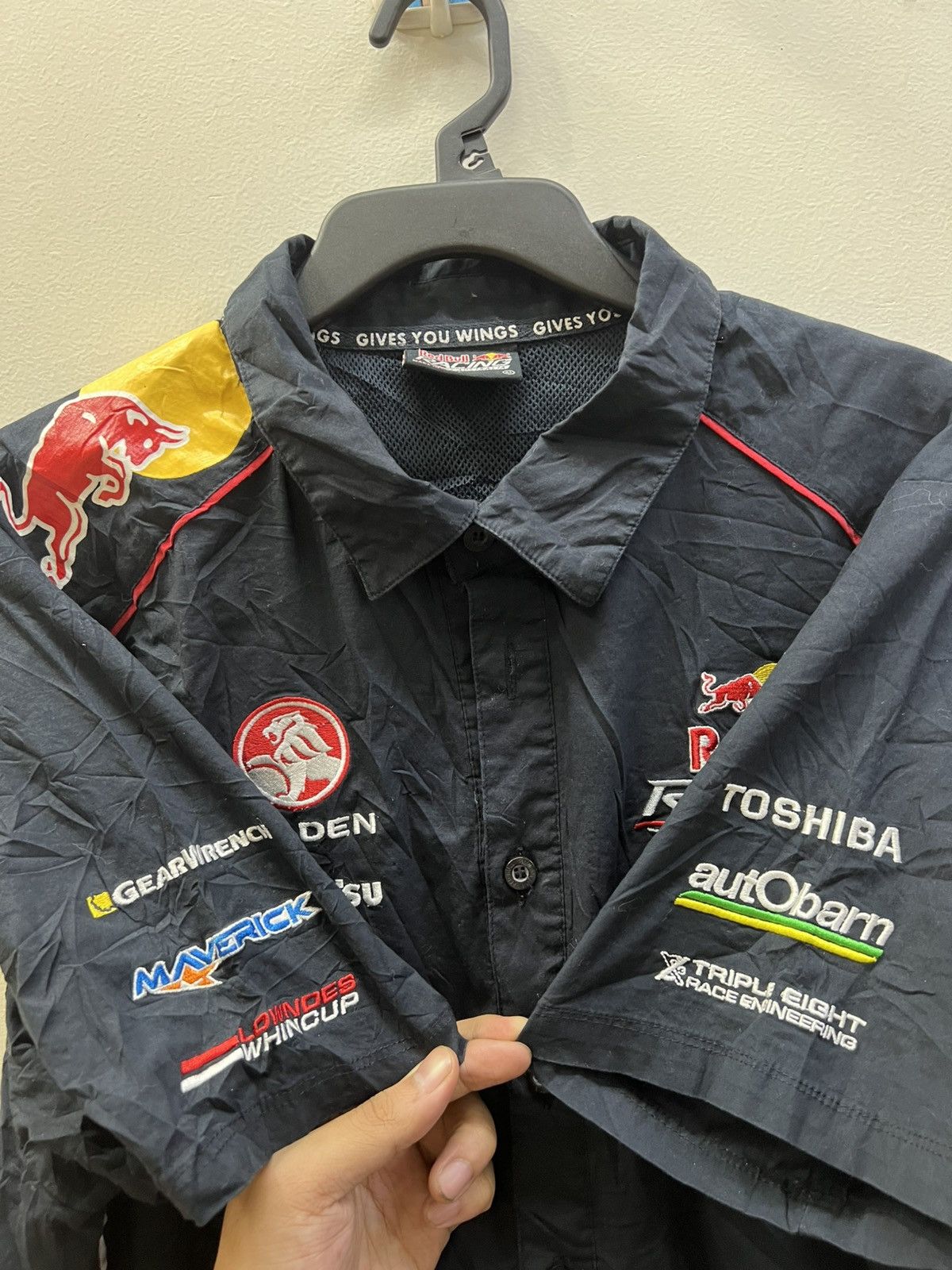 Red Bull Red Bull Racing Australia Pit Crew Shirt – Navy/Red Edition Size US XL / EU 56 / 4 - 7 Thumbnail