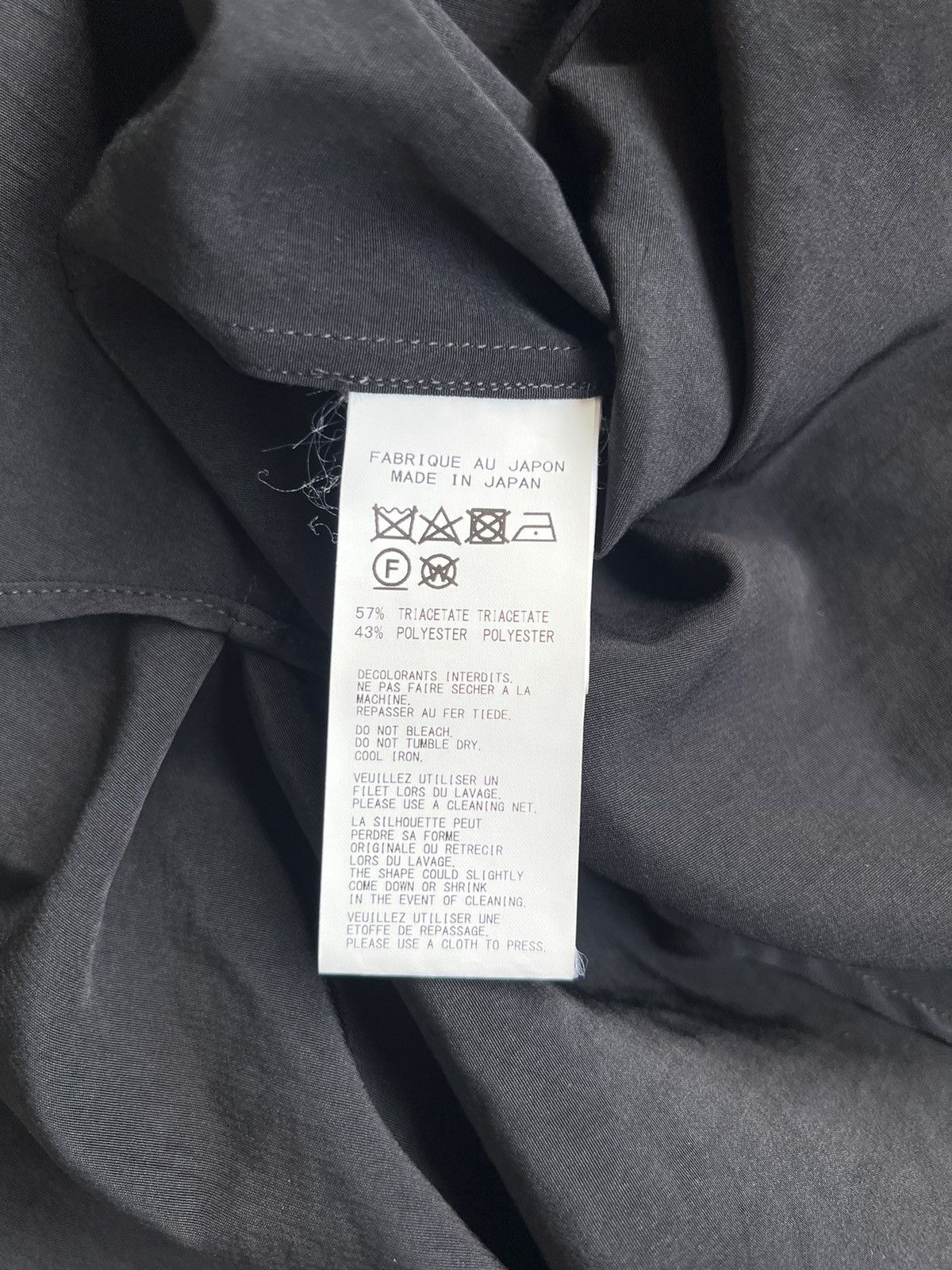 Yohji Yamamoto Pour Homme - Left Gathered Shirt