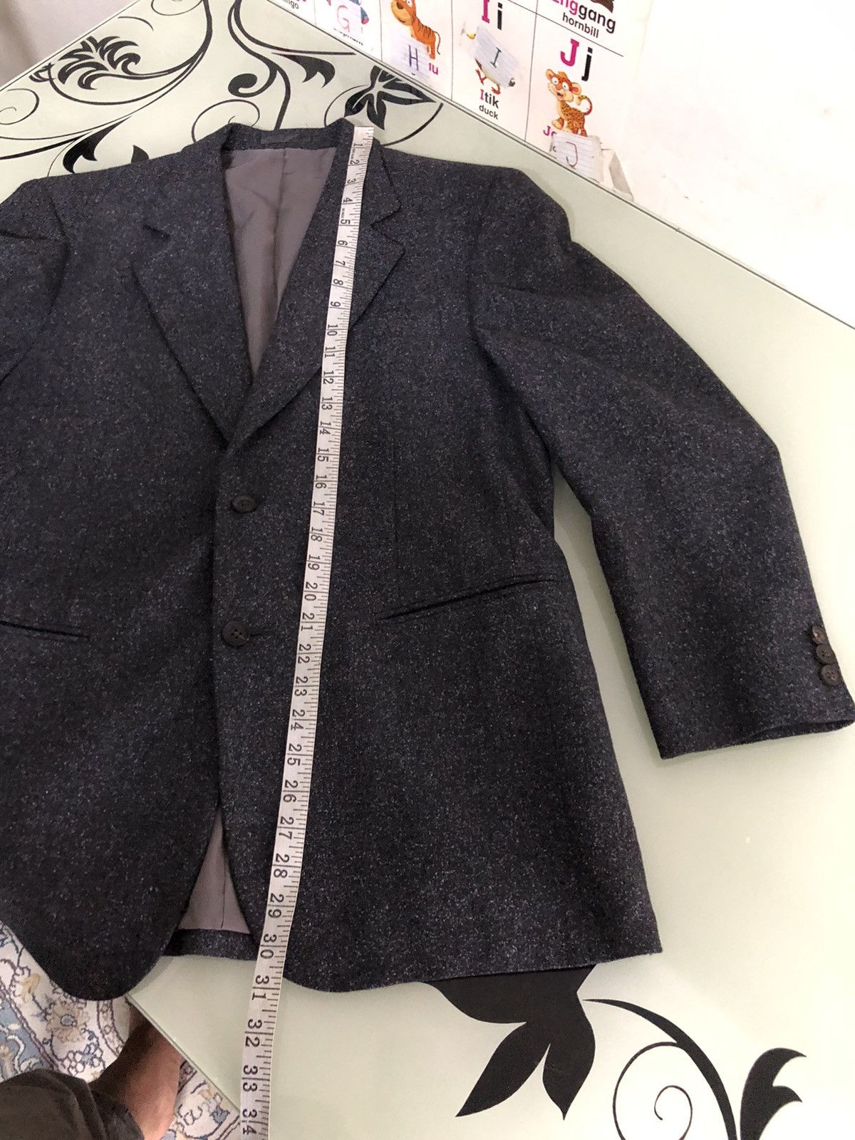 Burberry Vintage Burberry London Single Breasted Wool Blazer Size 38L - 16 Thumbnail