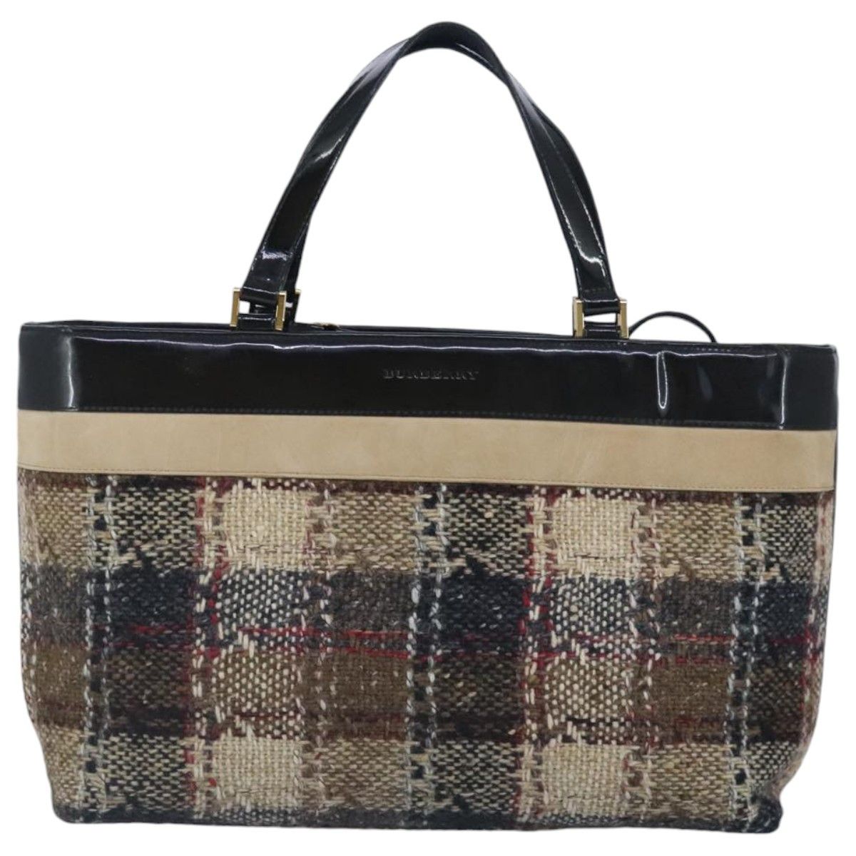 Burberry Multicolour Wool Handbag (Pre-Owned) Size ONE SIZE - 1 Thumbnail