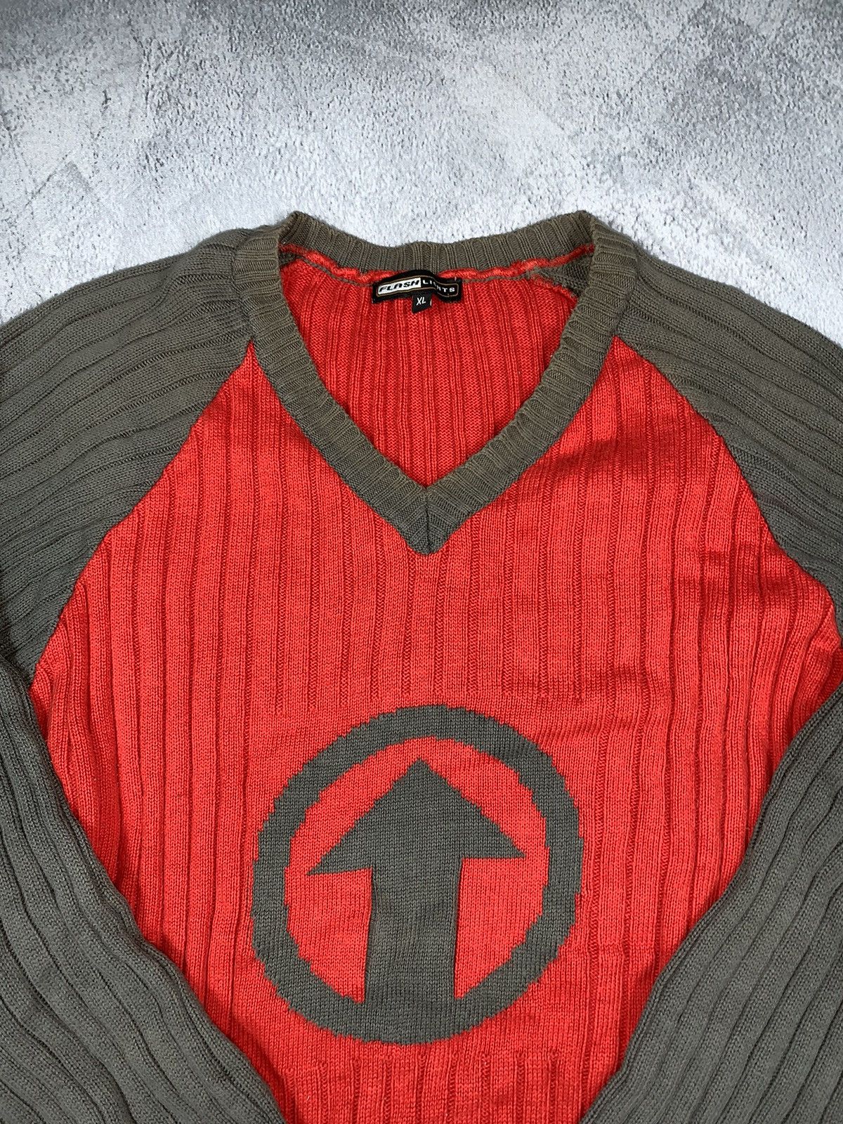 Vintage Vintage 90s Ribbed Japanese sweater streetwear size XL Size US XL / EU 56 / 4 - 3 Thumbnail