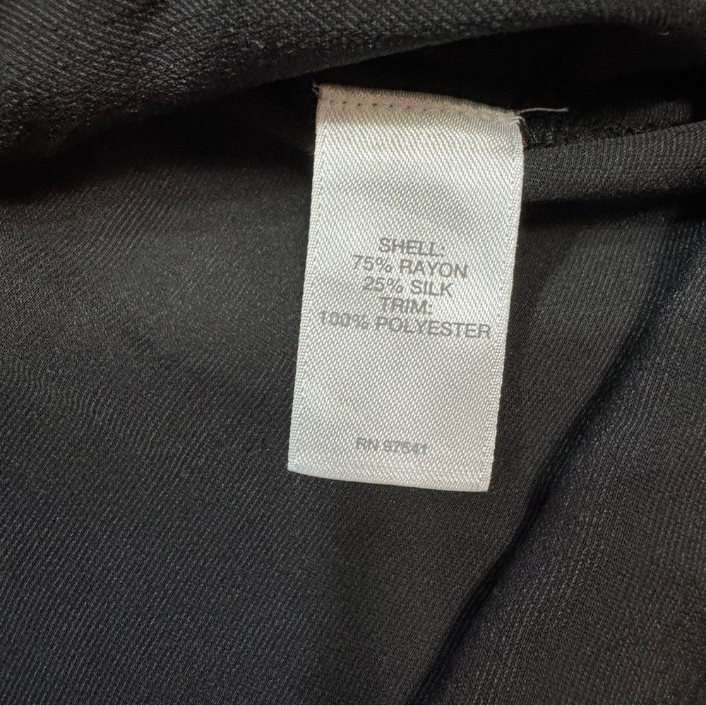 J. Jill NWT New $189 J. Jill Velvet Silk Blend Black Blouse Size XS Size XS / US 0-2 / IT 36-38 - 8 Thumbnail