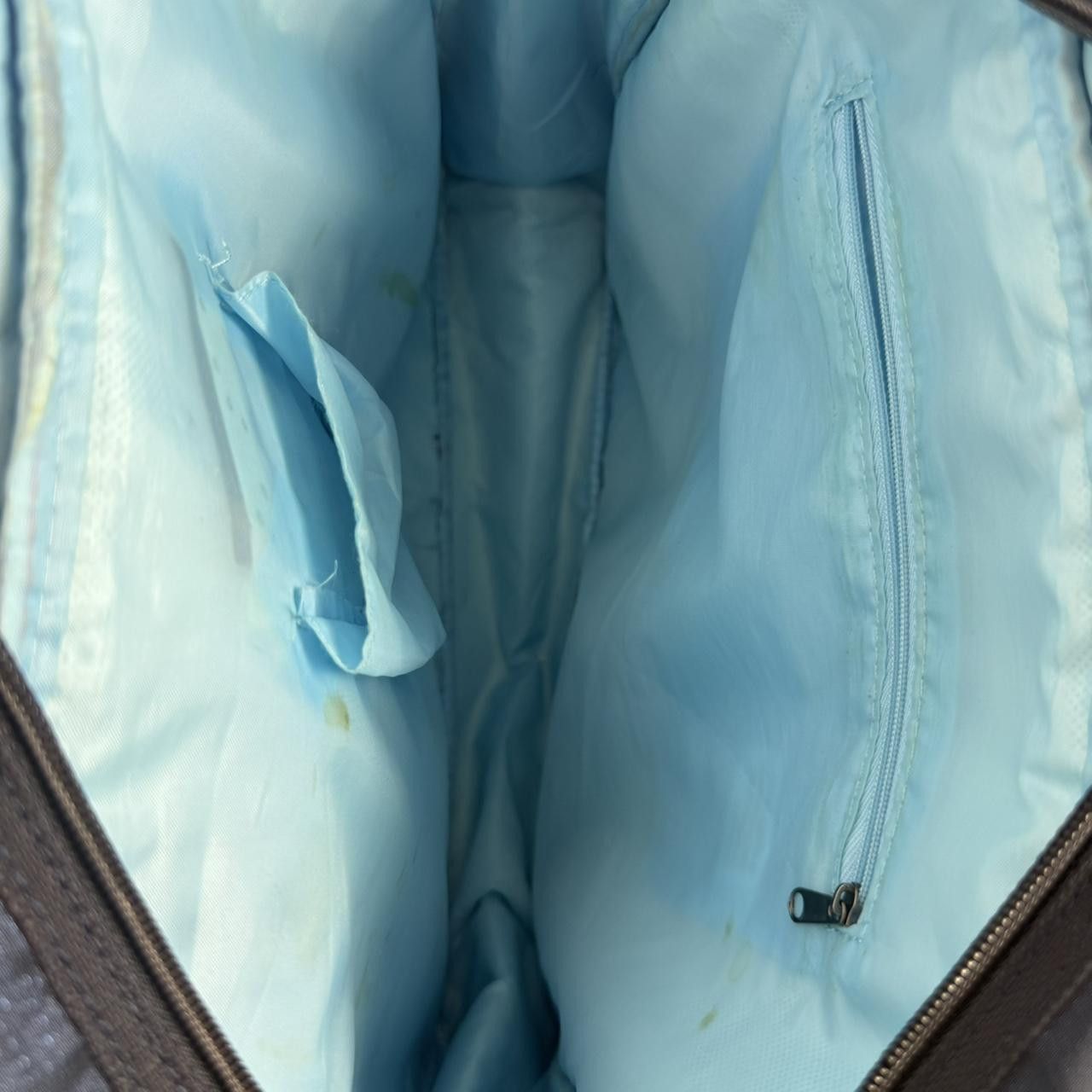 Vintage Catwalk 2000s Bag Affilaction Vintage Blue Shiny Size ONE SIZE - 4 Thumbnail