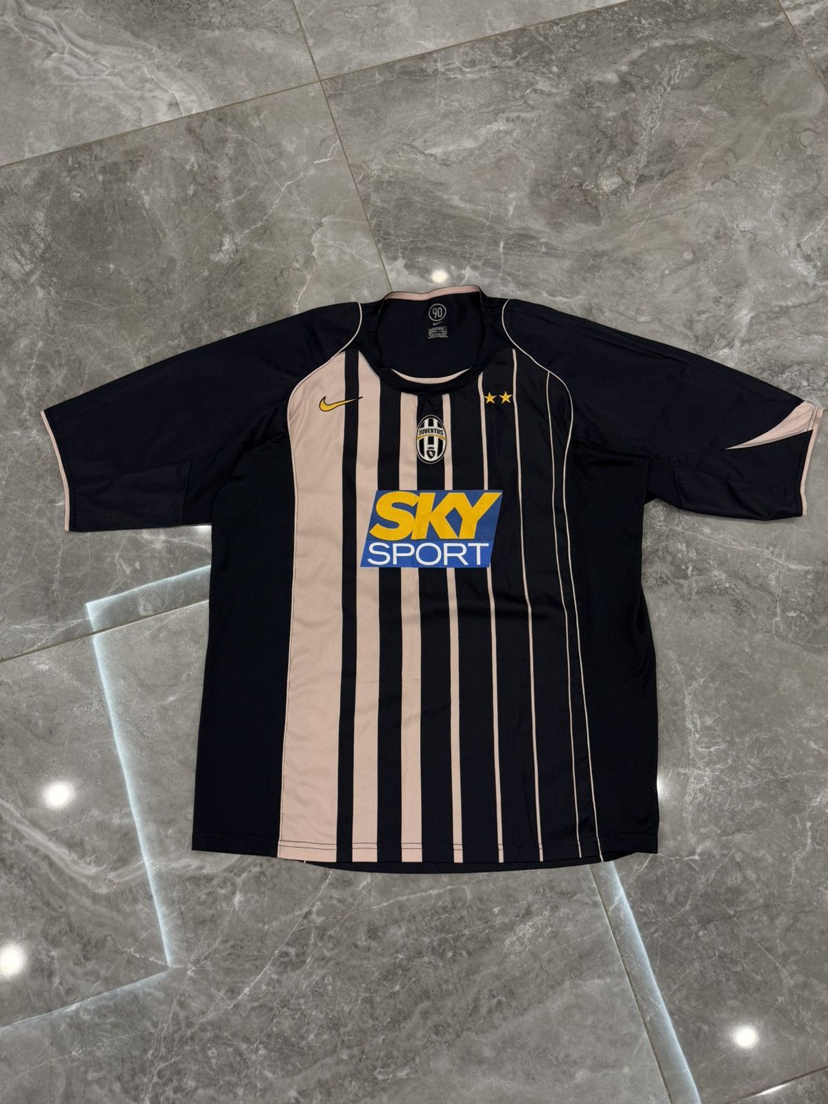 Vintage Nike Juventus Sky Sport Soccer Jersey 90s