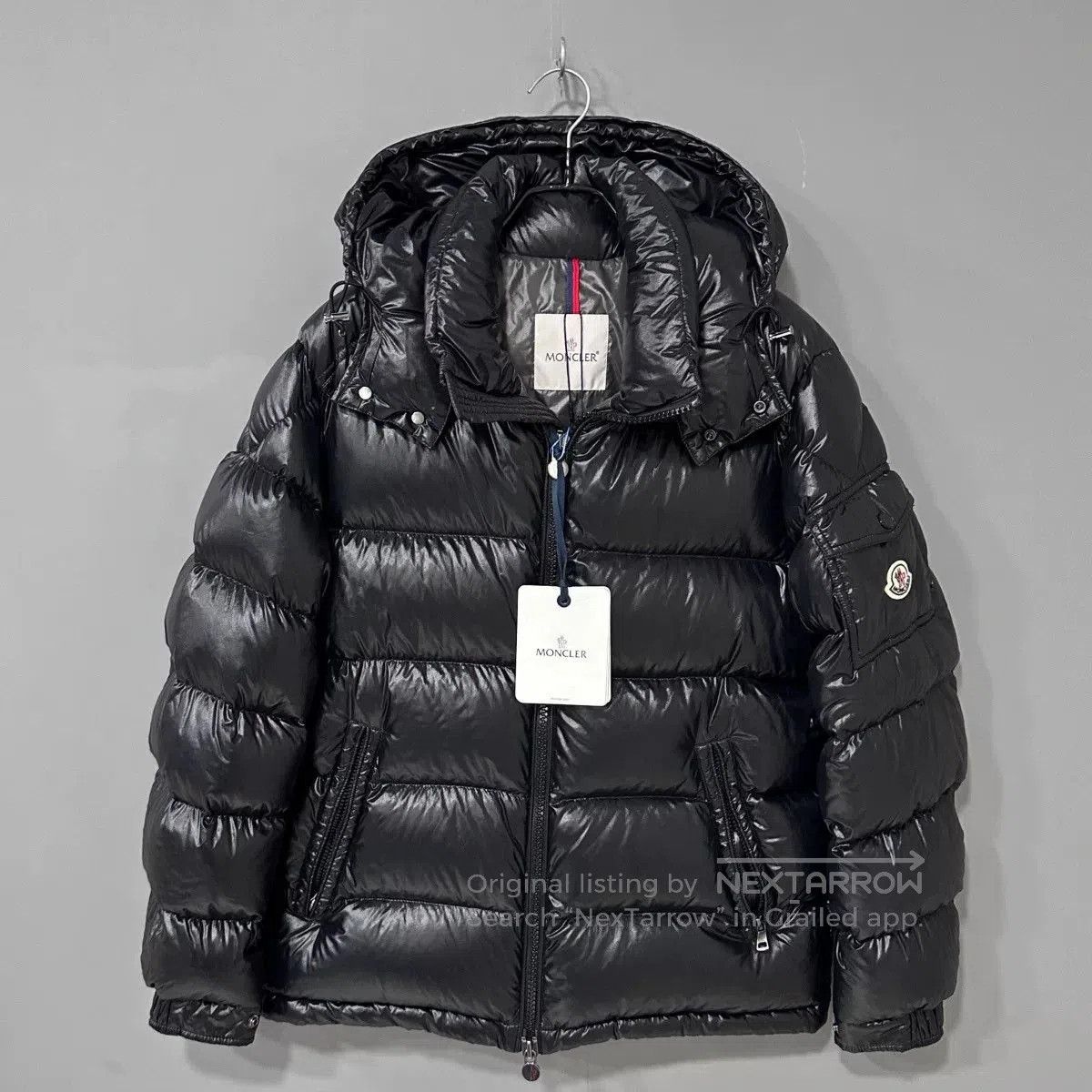 Moncler moncler black maya down jacket. Size US L / EU 52-54 / 3 - 1 Thumbnail