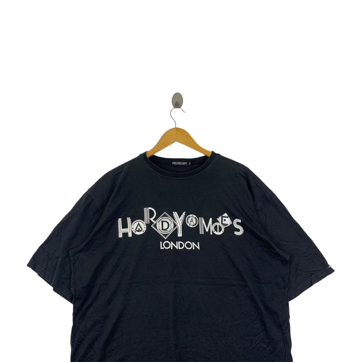 Hardy Amies Vintage HARDY AMIES LONDON Sport Collection Baggy Tee Shirt Size XL / US 12-14 / IT 48-50 - 2 Thumbnail