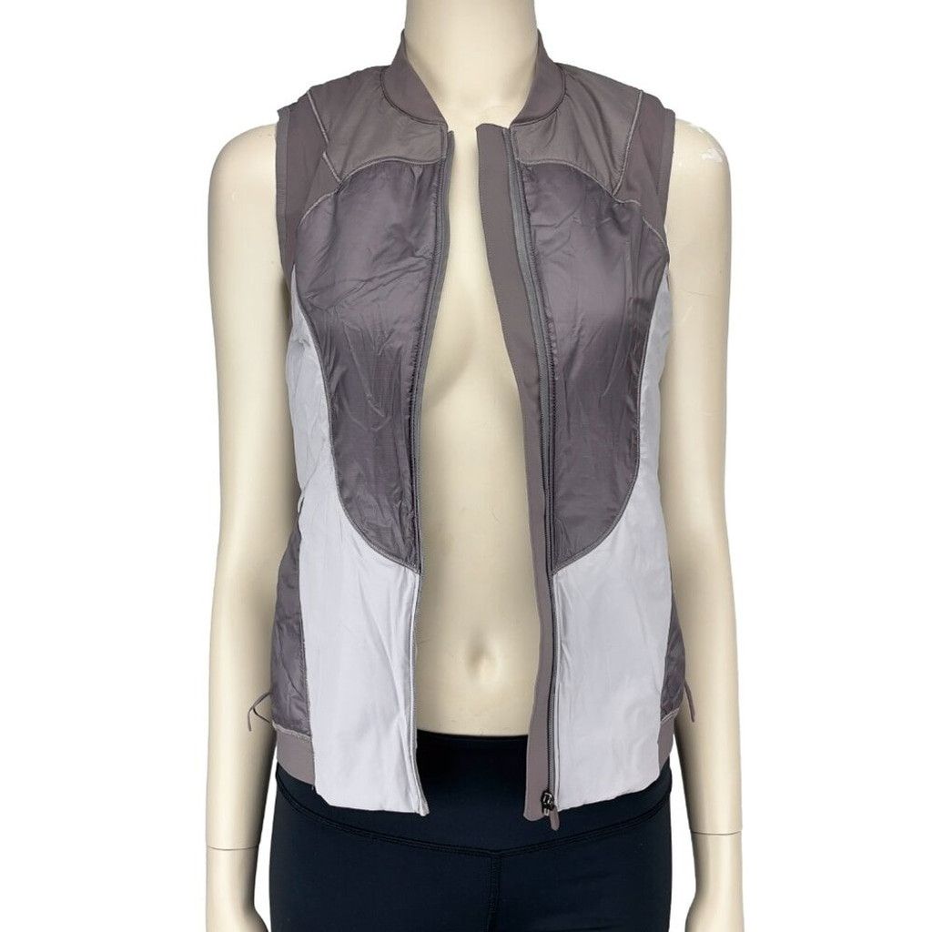 Lululemon LULULEMON Polar Pace Run Purple Pink Silver Vest Size S / US 4 / IT 40 - 9 Thumbnail