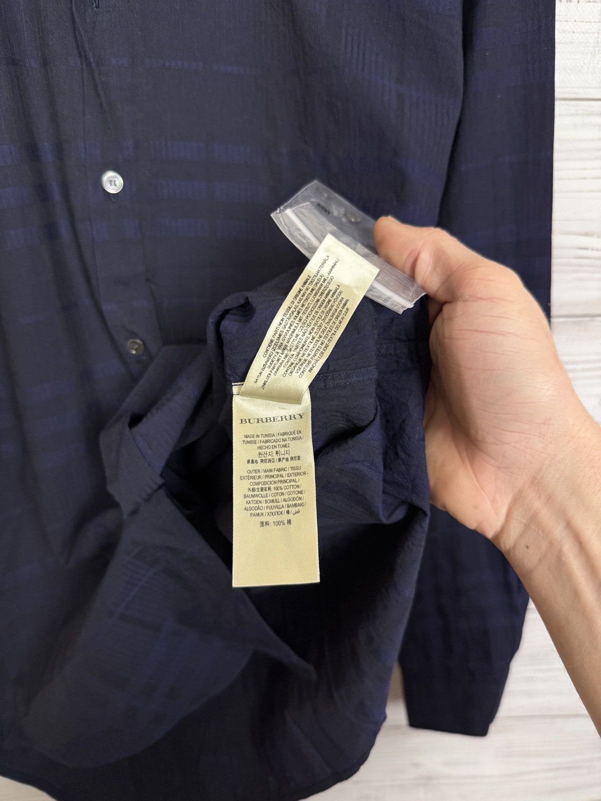 Burberry Burberry Shirt Nova Check Monogram Size US S / EU 44-46 / 1 - 8 Thumbnail