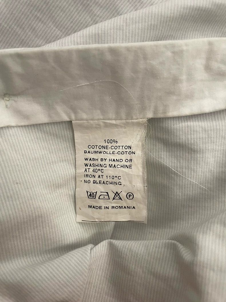 Other Raf simons White stitched hem shirt Size US M / EU 48-50 / 2 - 6 Thumbnail