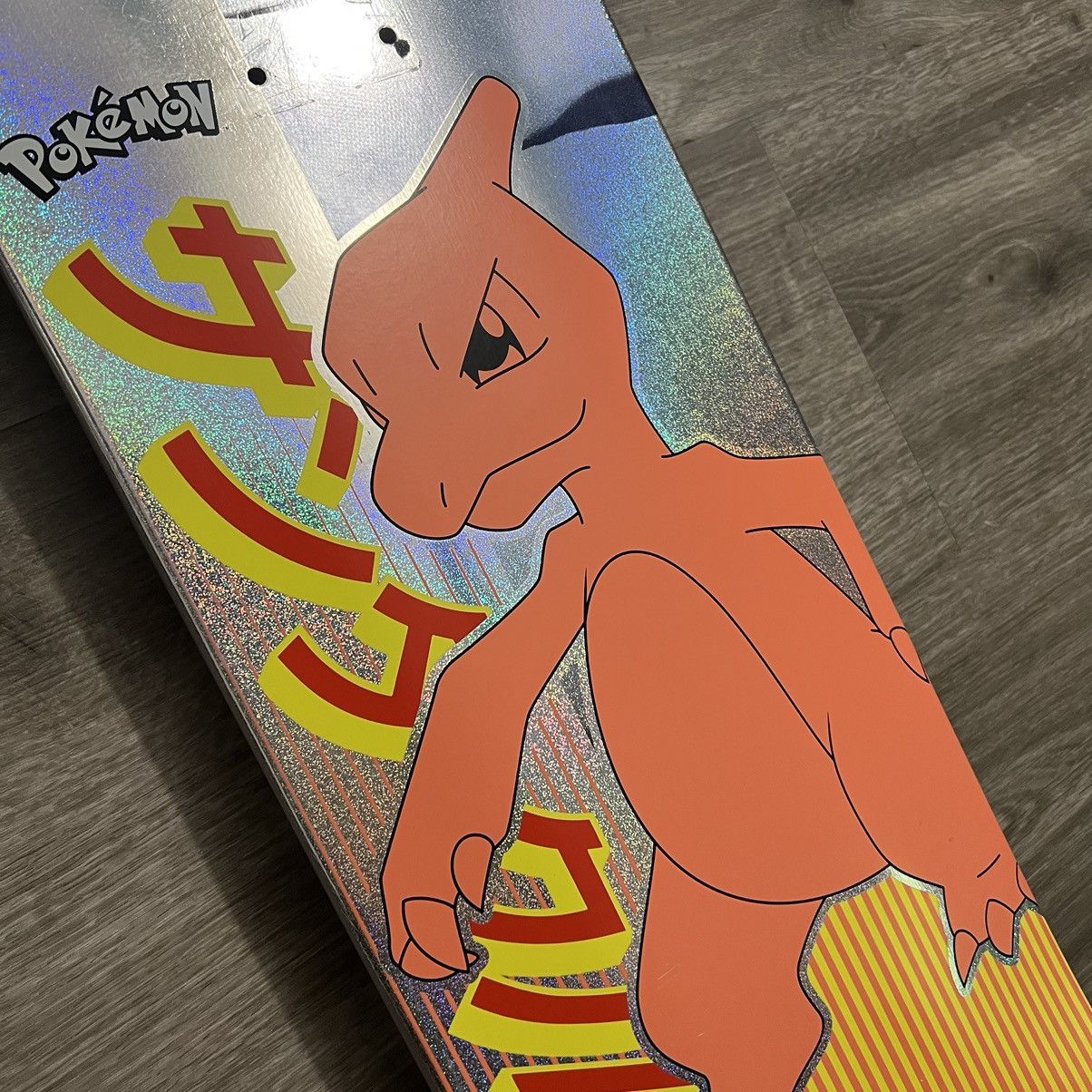 Pokemon × Santa Cruz Skateboards Pokemon Santa Cruz Charmeleon Skateboard Deck With Griptape Size ONE SIZE - 17 Thumbnail