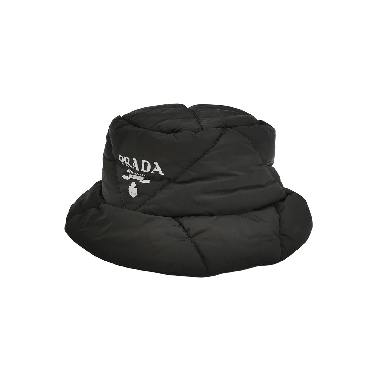 Prada Prada Quilted Logo Bucket Hat Size L Size ONE SIZE - 1 Thumbnail